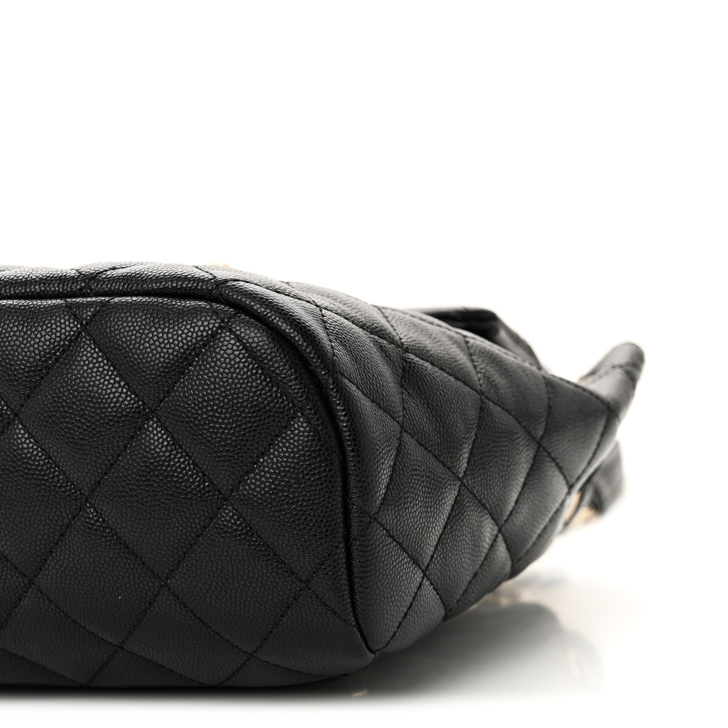 Caviar Quilted Mini Urban Spirit Backpack Black