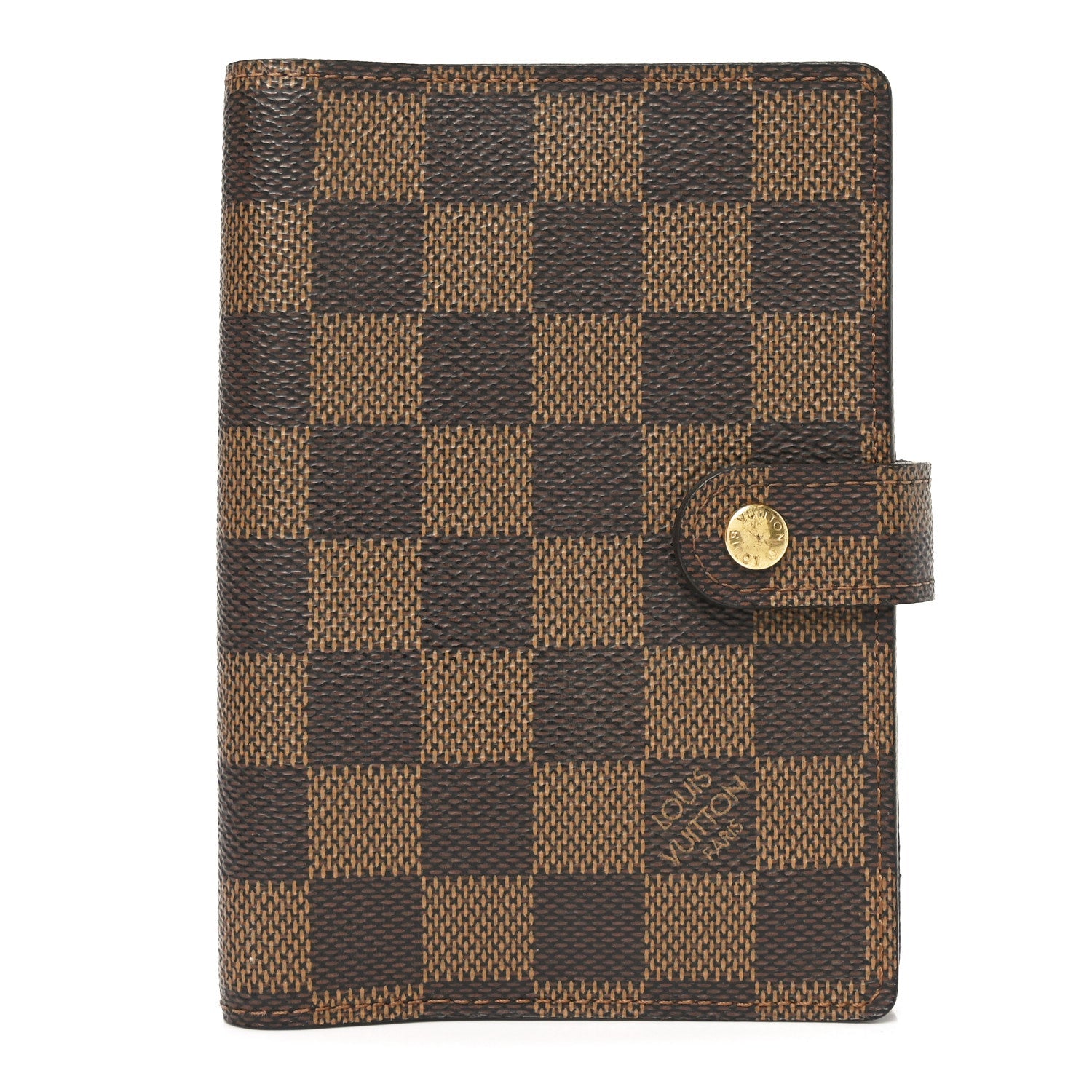 Damier Ebene Small Ring Agenda Cover