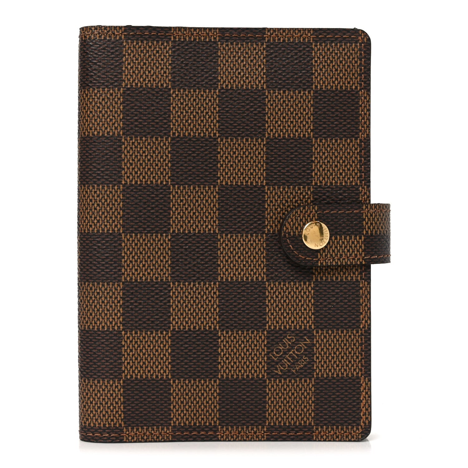 Damier Ebene Small Ring Agenda Cover