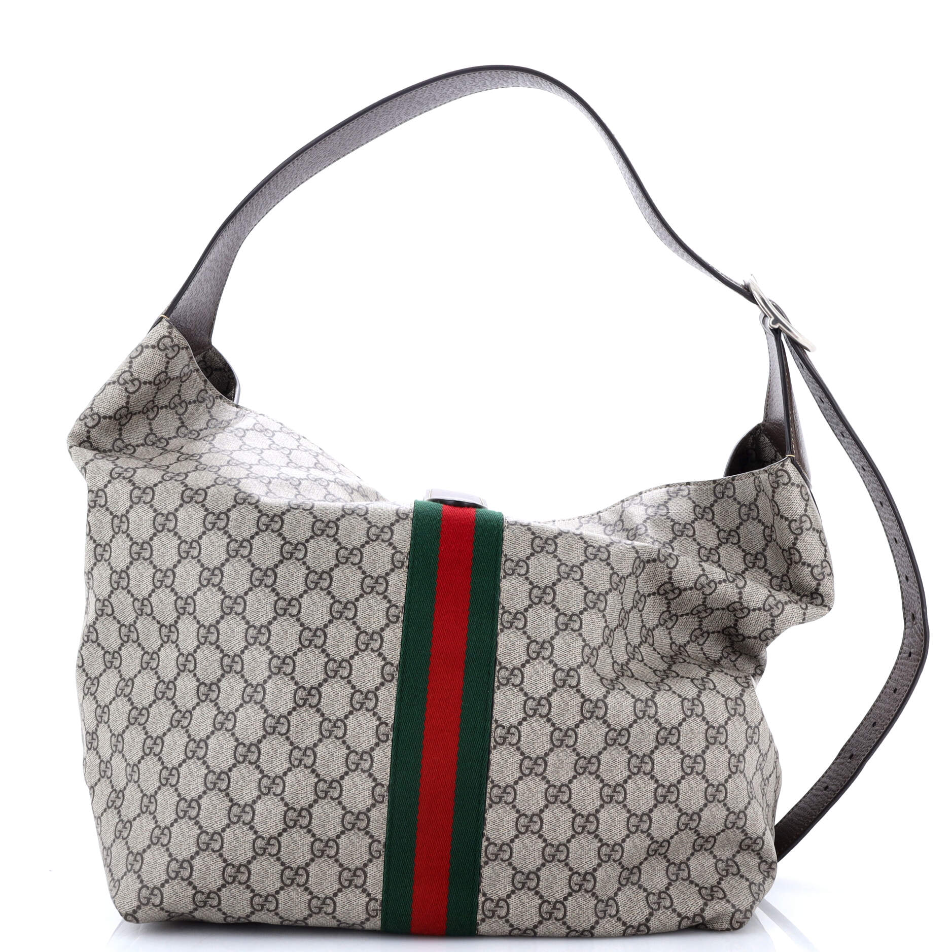 Jackie 1961 Soft Shoulder Bag GG Coated Canvas Medium
