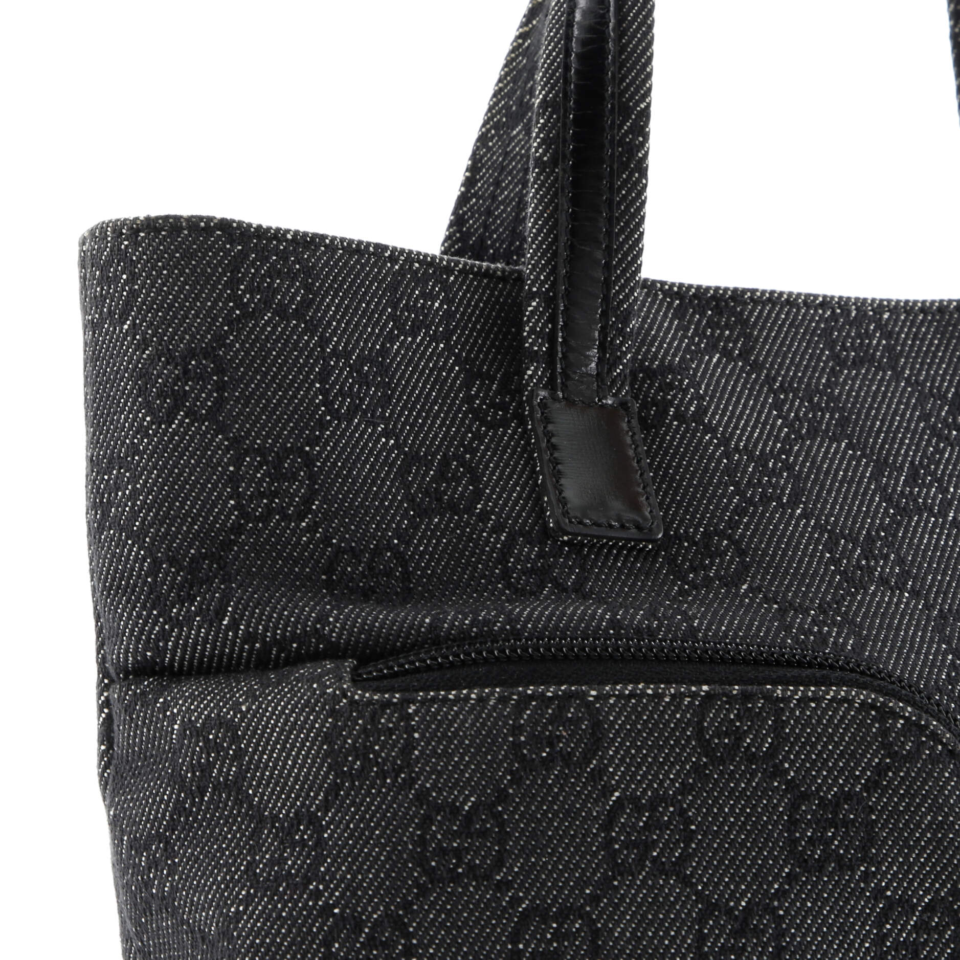 Double Pocket Tote GG Canvas Small