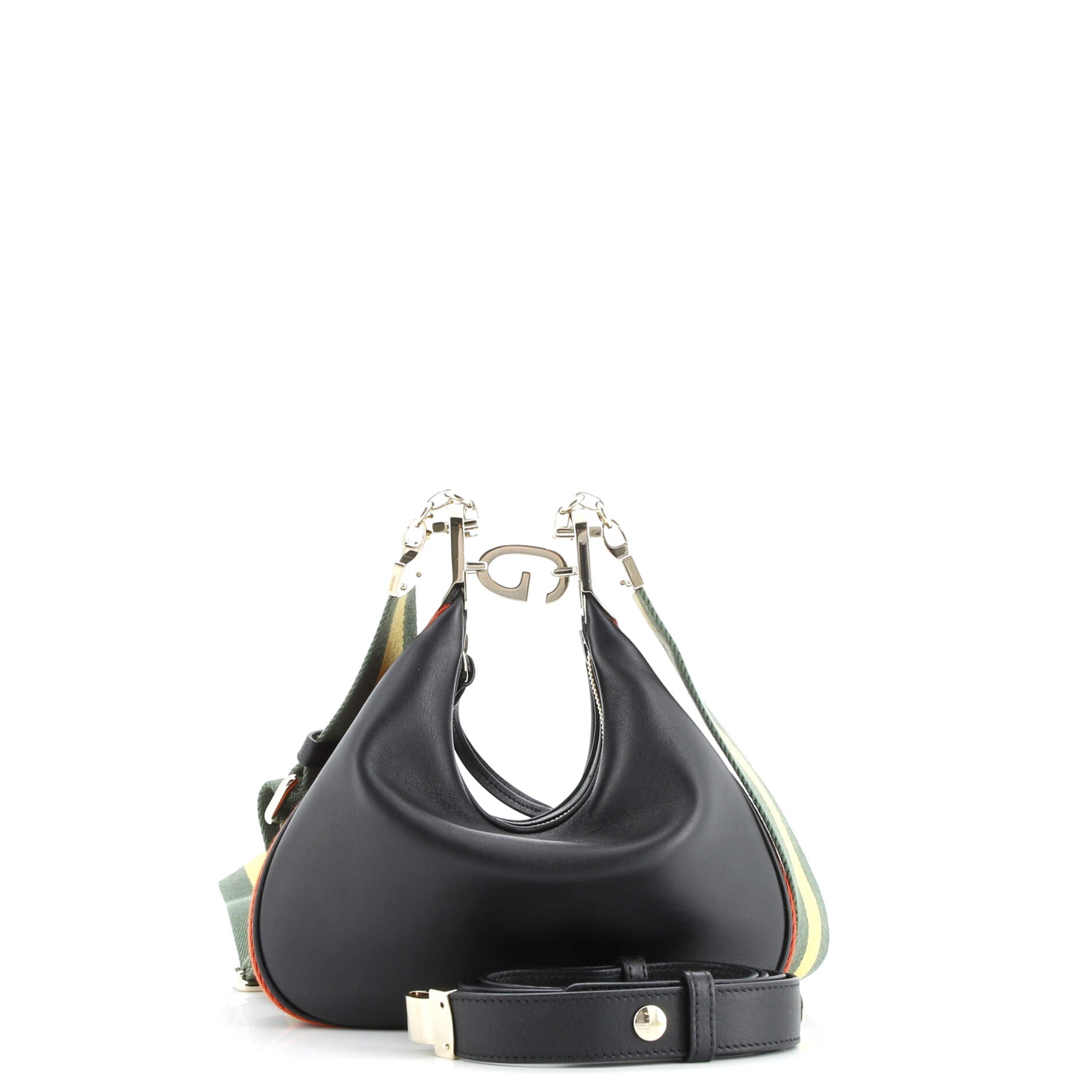 Attache Shoulder Bag Leather Small