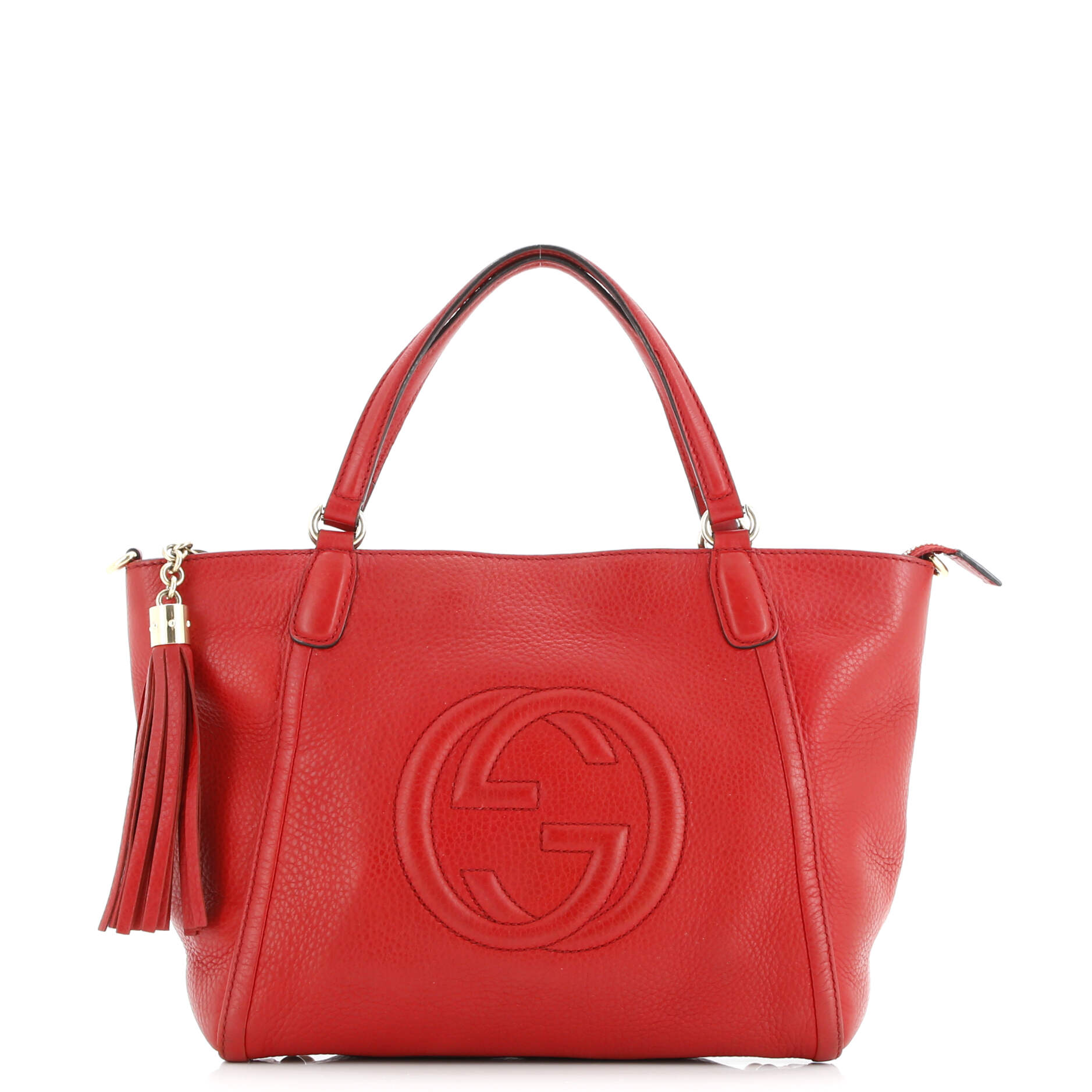 Soho Convertible Top Handle Bag Leather Small