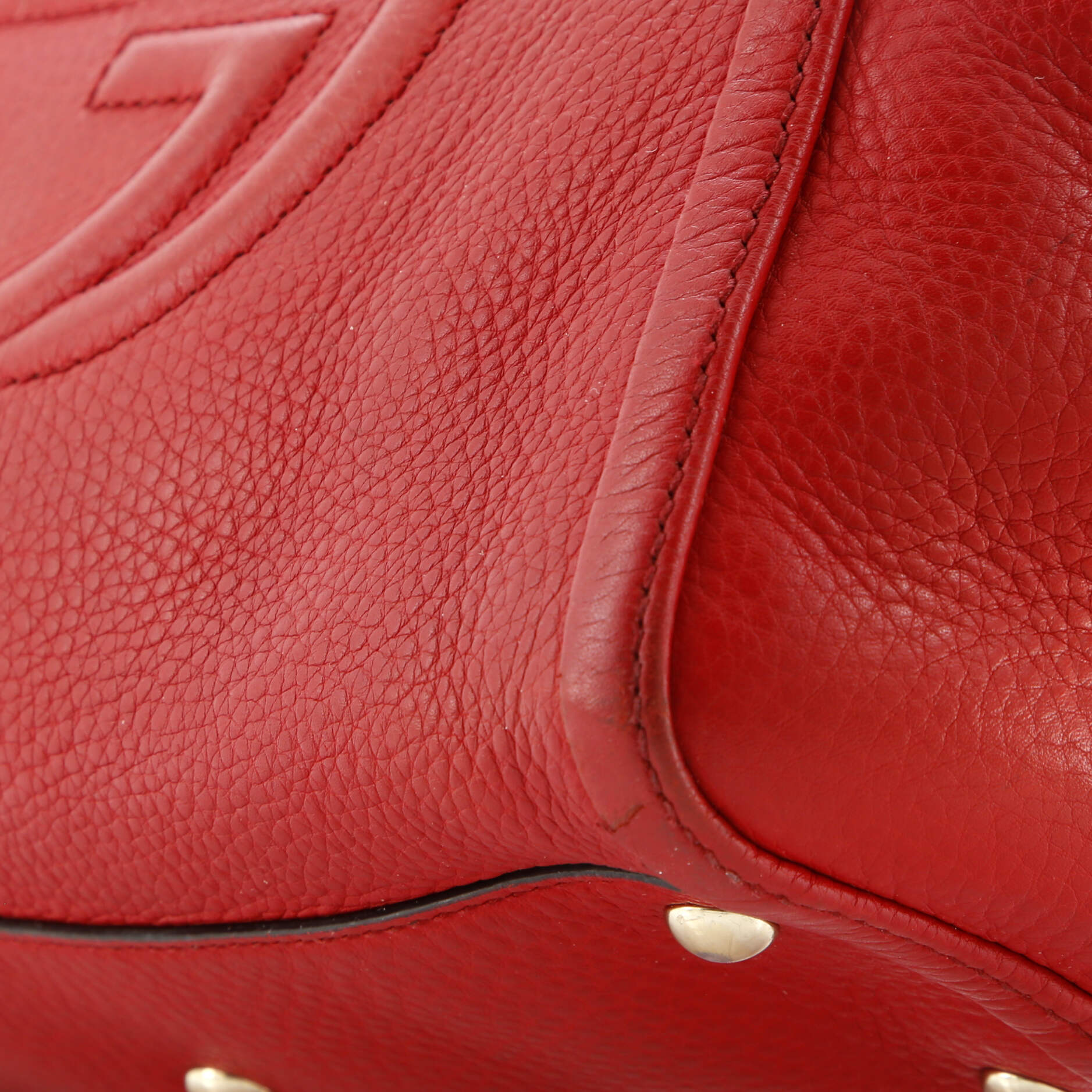 Soho Convertible Top Handle Bag Leather Small