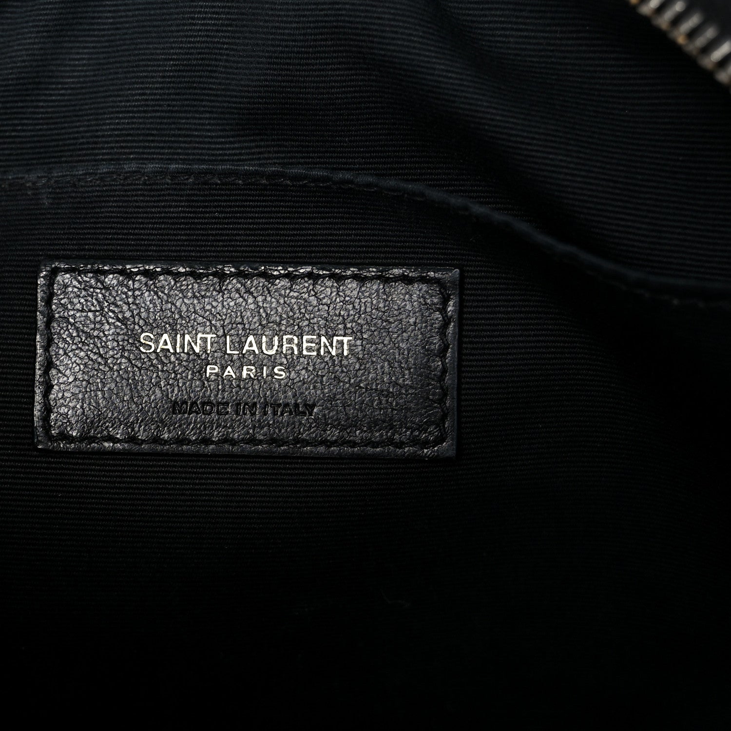 Calfskin Matelasse Monogram Lou Camera Bag Black