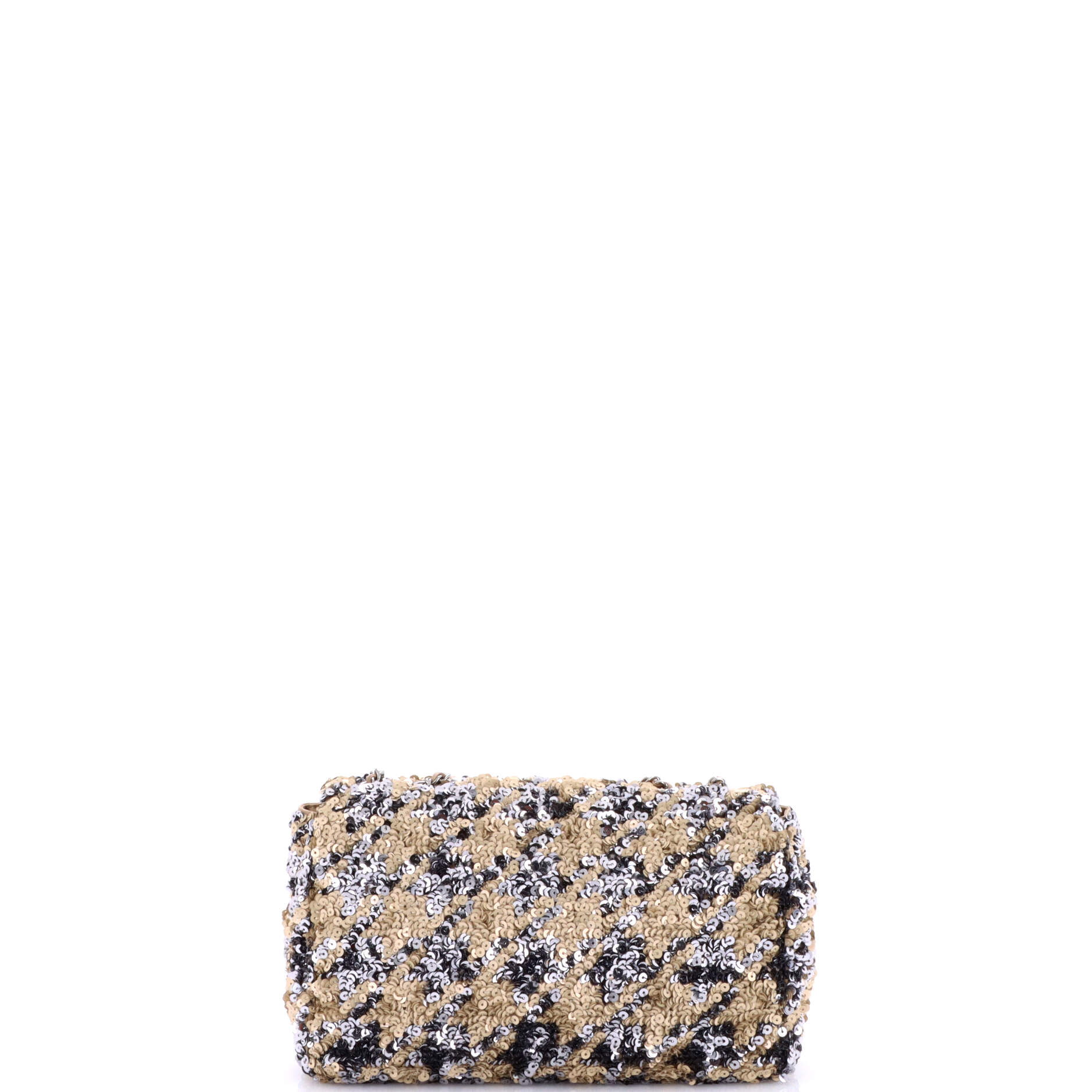 Flap Bag Multicolor Sequins Medium