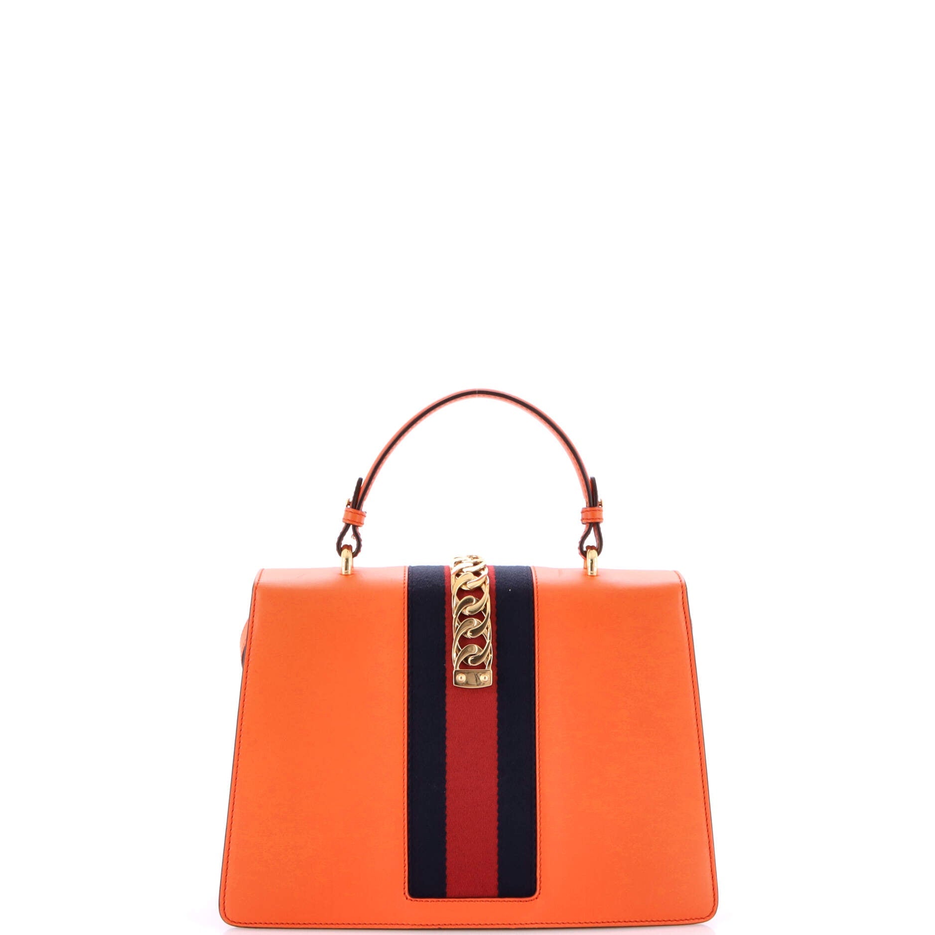 Sylvie Top Handle Bag Leather Medium