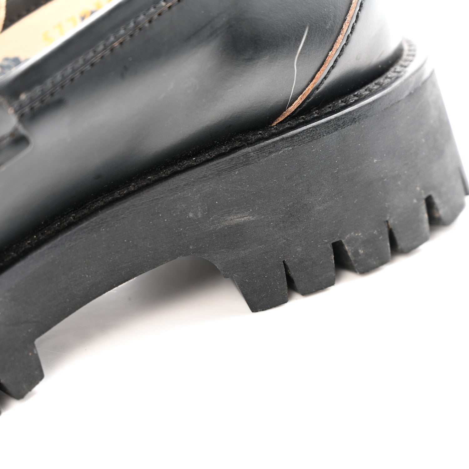 Cordovan Lux Womens Harald Horsebit 25mm Platform Loafers 37.5 Black