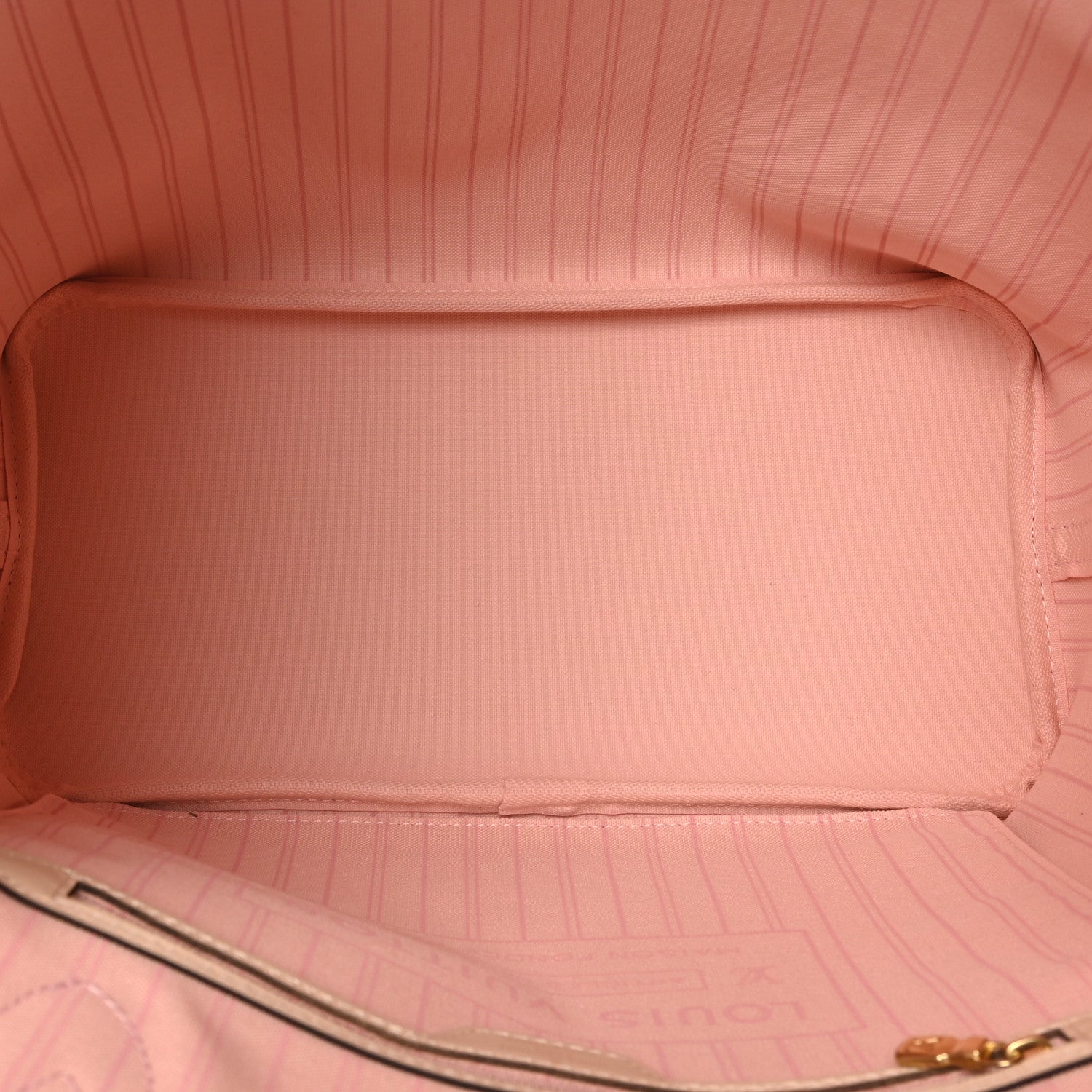 Damier Azur Braided Neverfull MM Pink