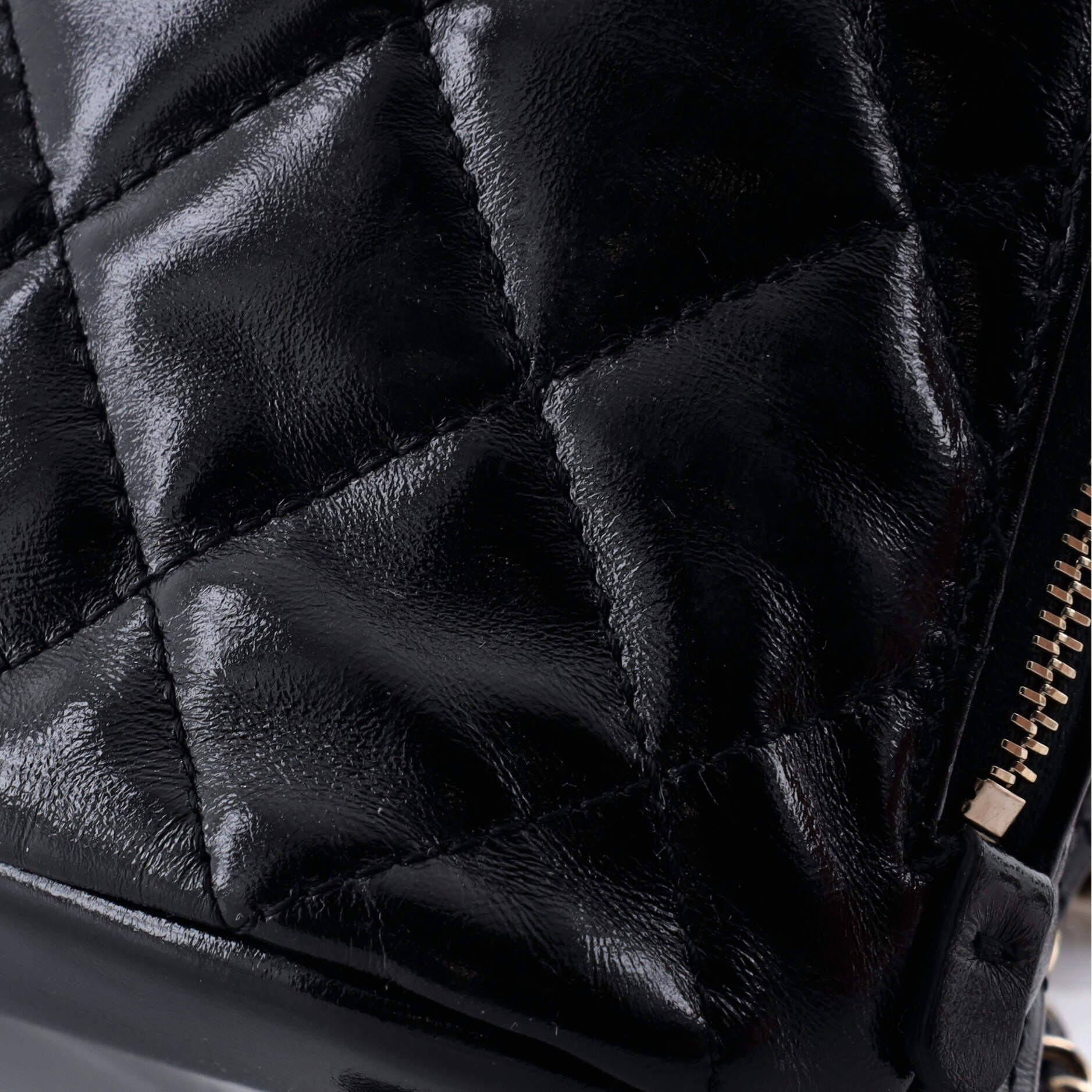My Pocket Backpack Quilted Shiny Calfskin
