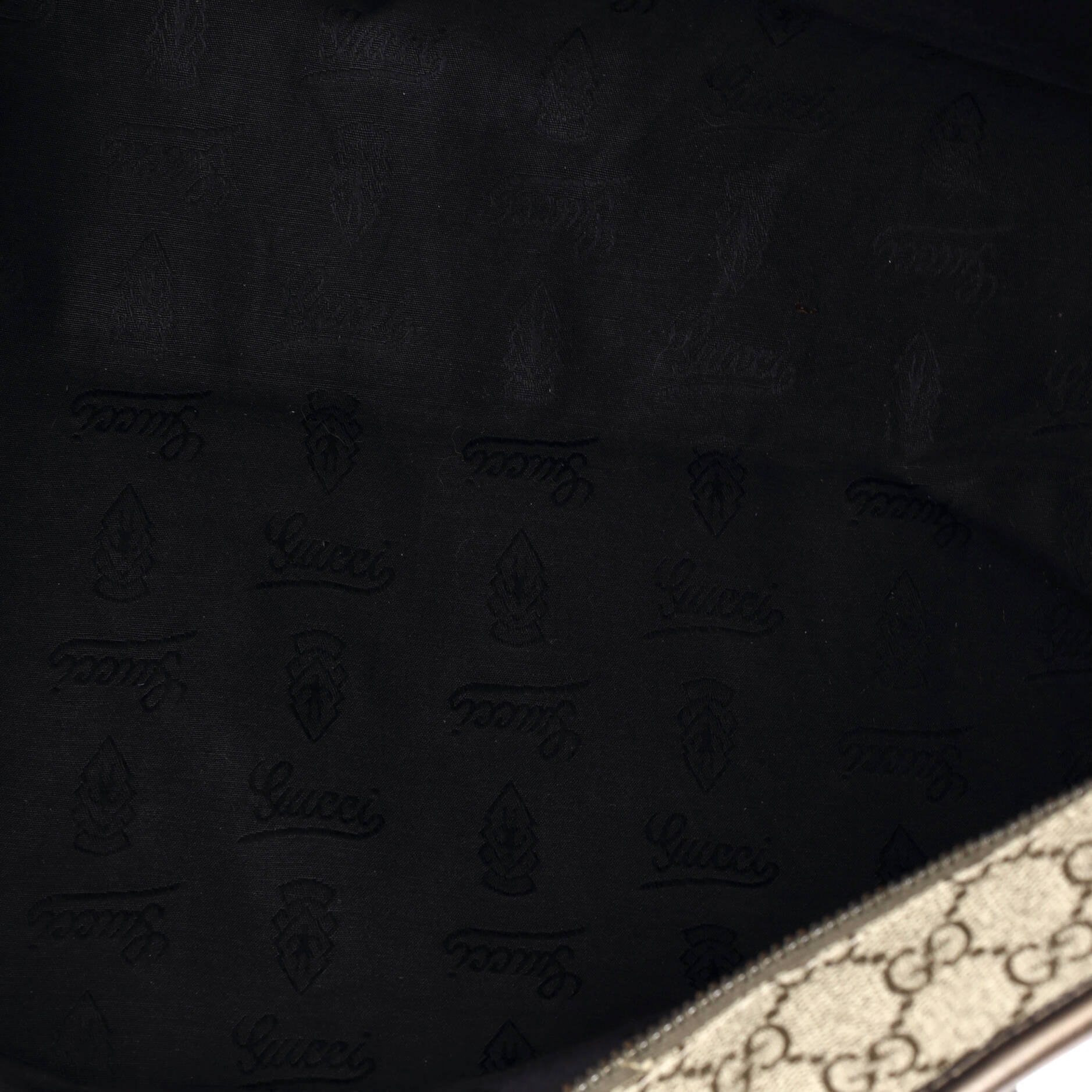 Plus Tote GG Coated Canvas with Leather Large
