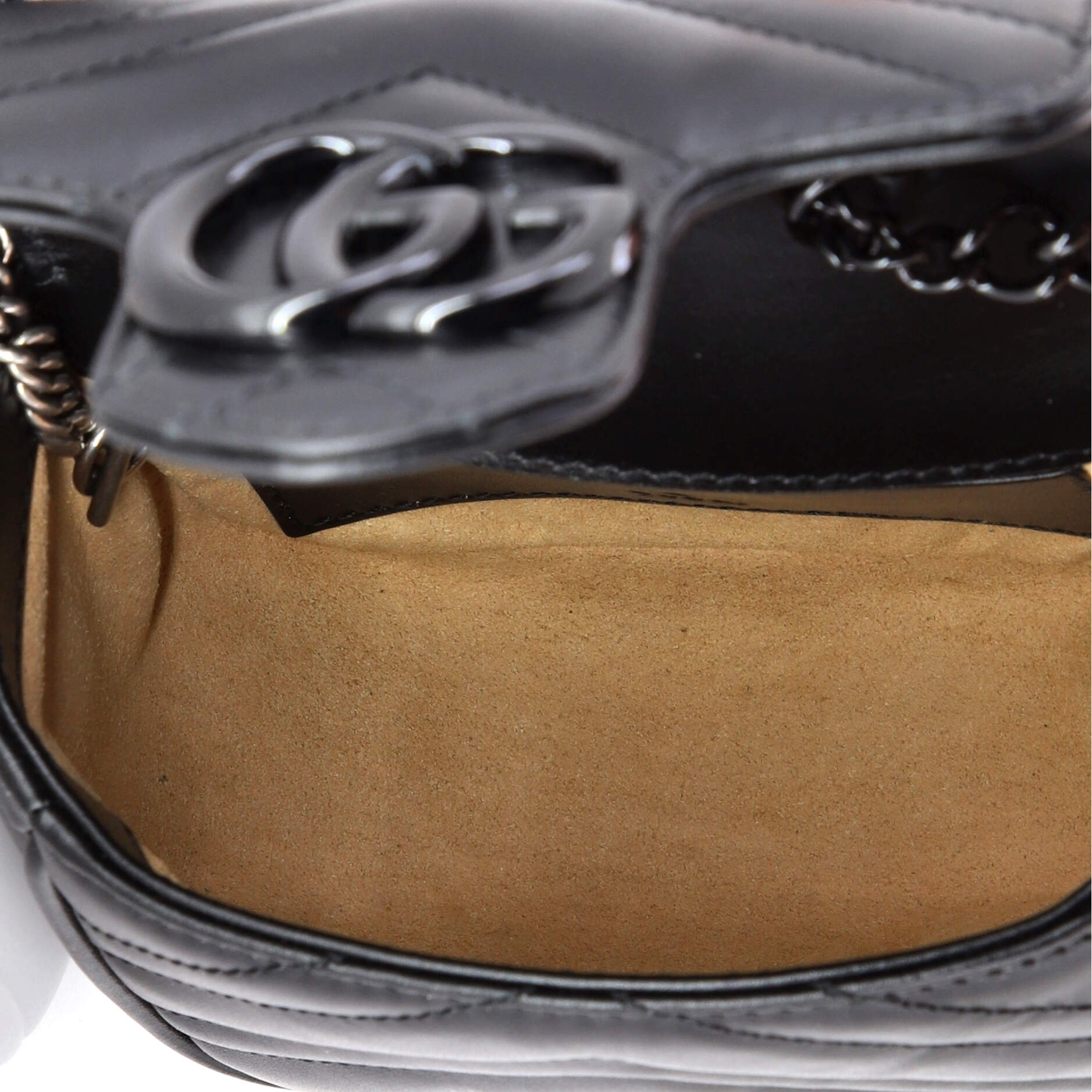GG Marmont Flap Belt Bag Matelasse Leather Mini