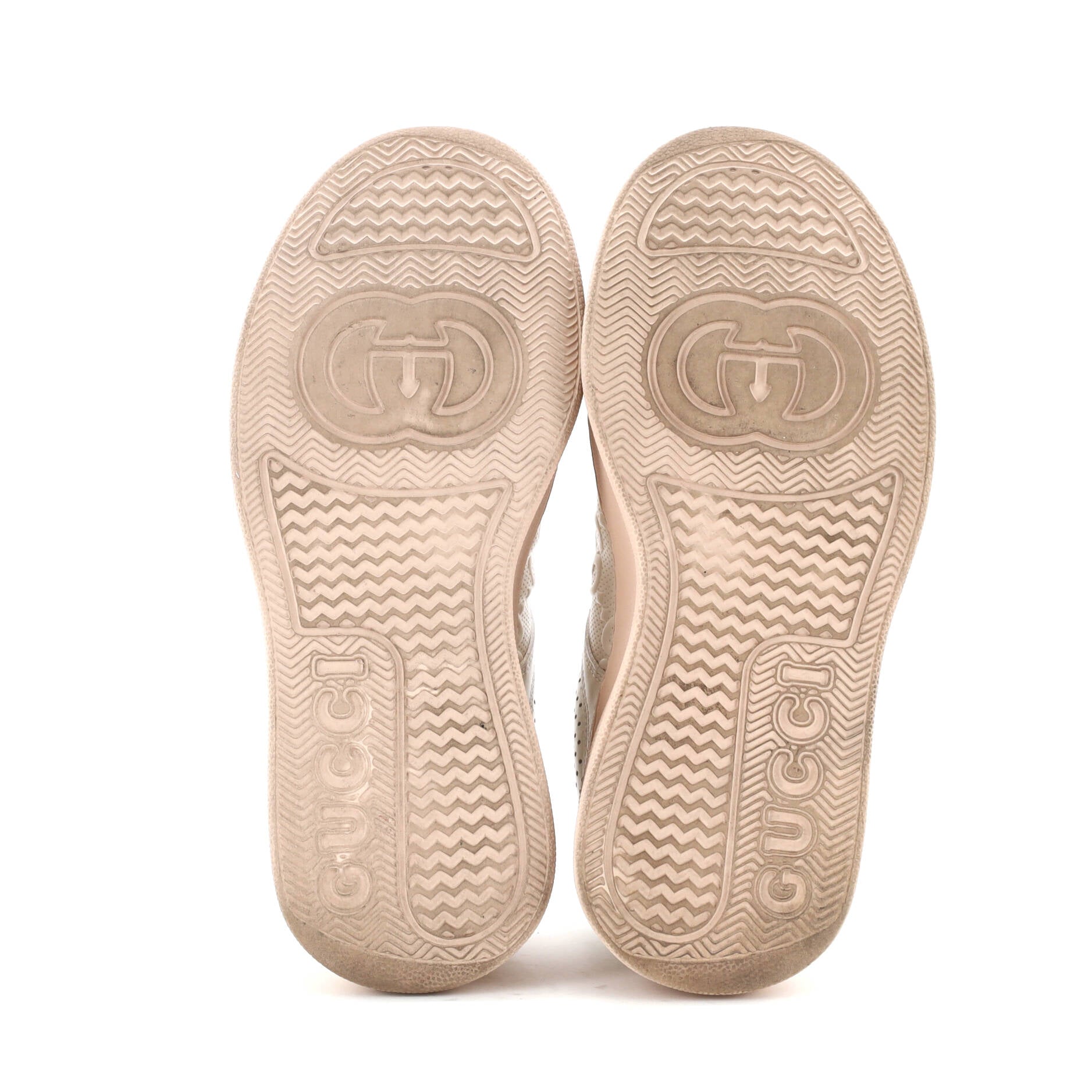 Chunky B Sneakers GG Embossed Perforated Leather