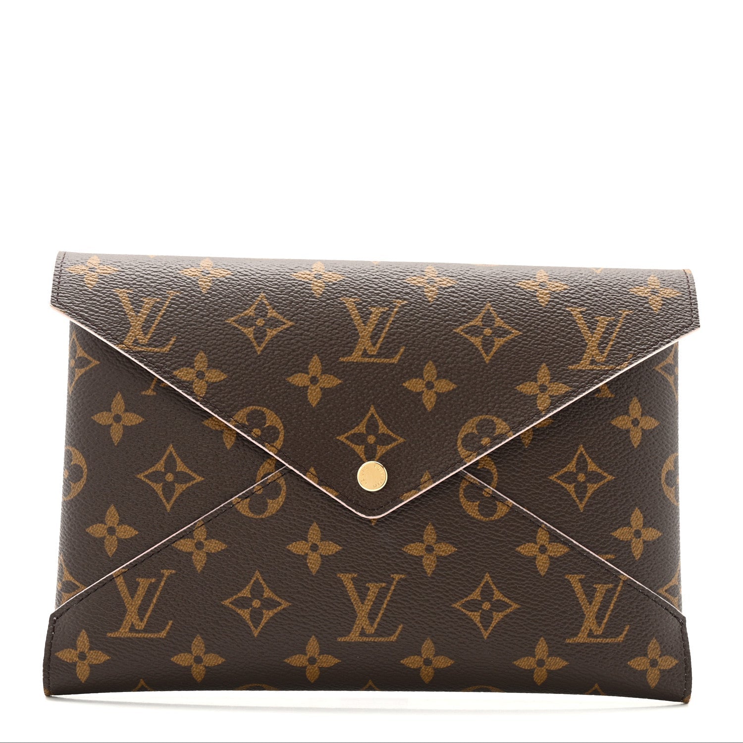 Monogram Large Kirigami Pochette Insert Rose Ballerine