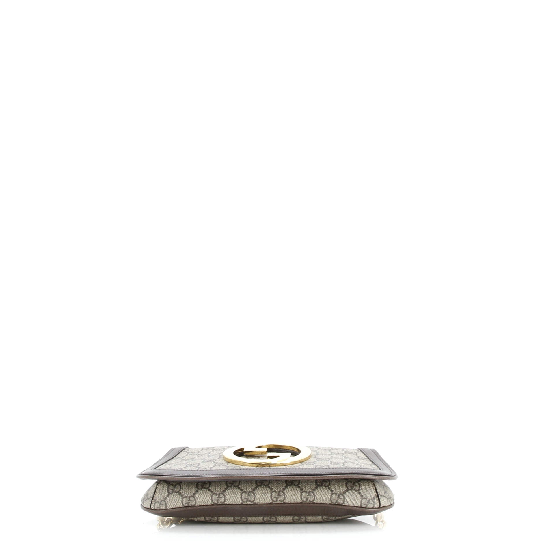 Blondie NM Chain Flap Bag GG Coated Canvas Small