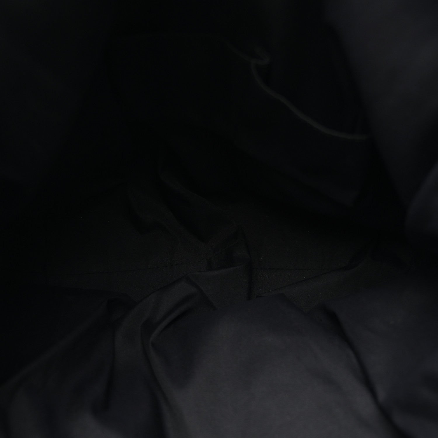 Horsebit Embossed Full Moon Tote Black