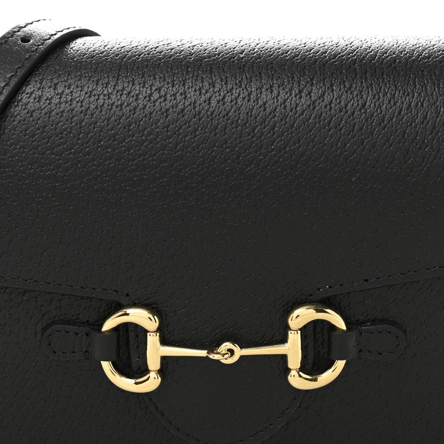 Calfskin Horsebit 1955 Shoulder Bag Black