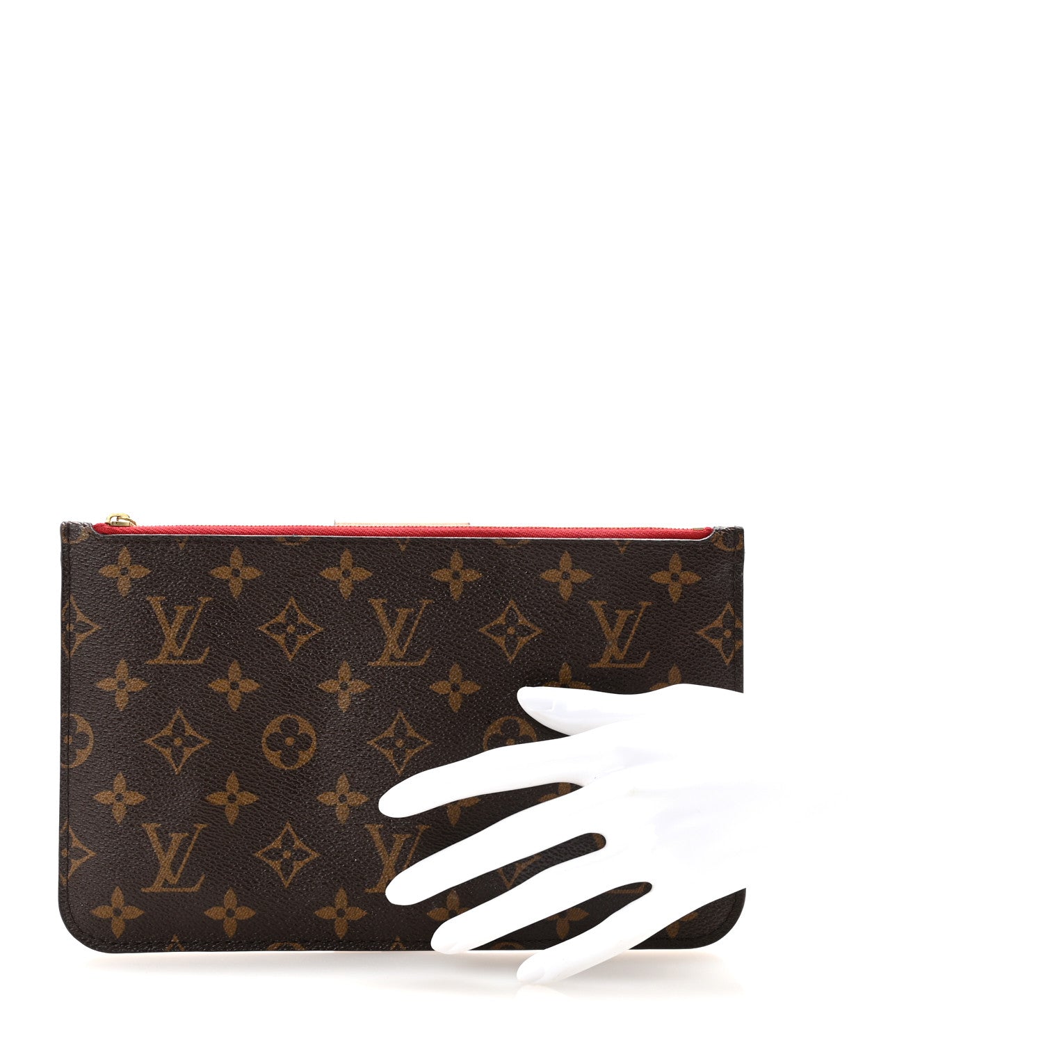 Monogram Neverfull MM GM Pochette Cherry