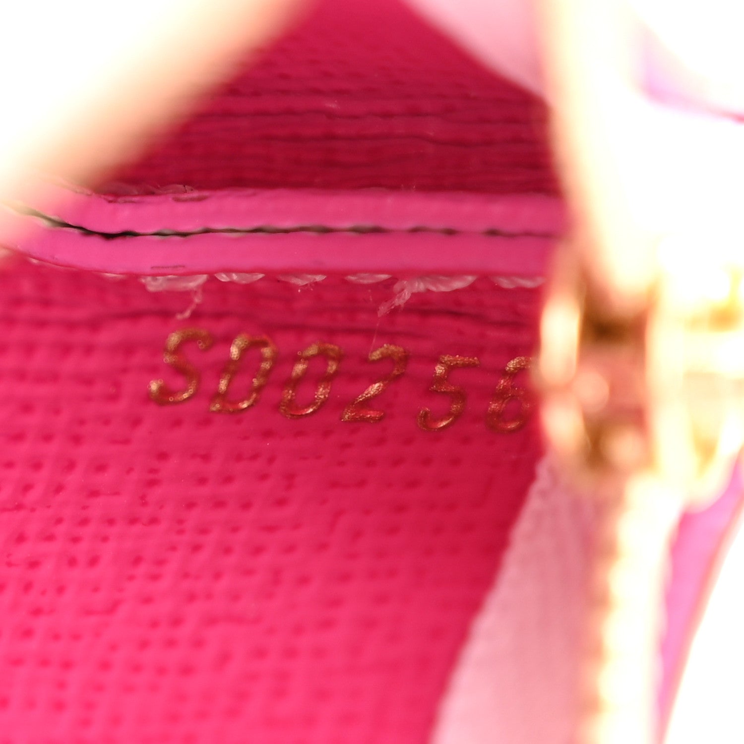 LV X TM Monogram Multicolor Key Pouch White