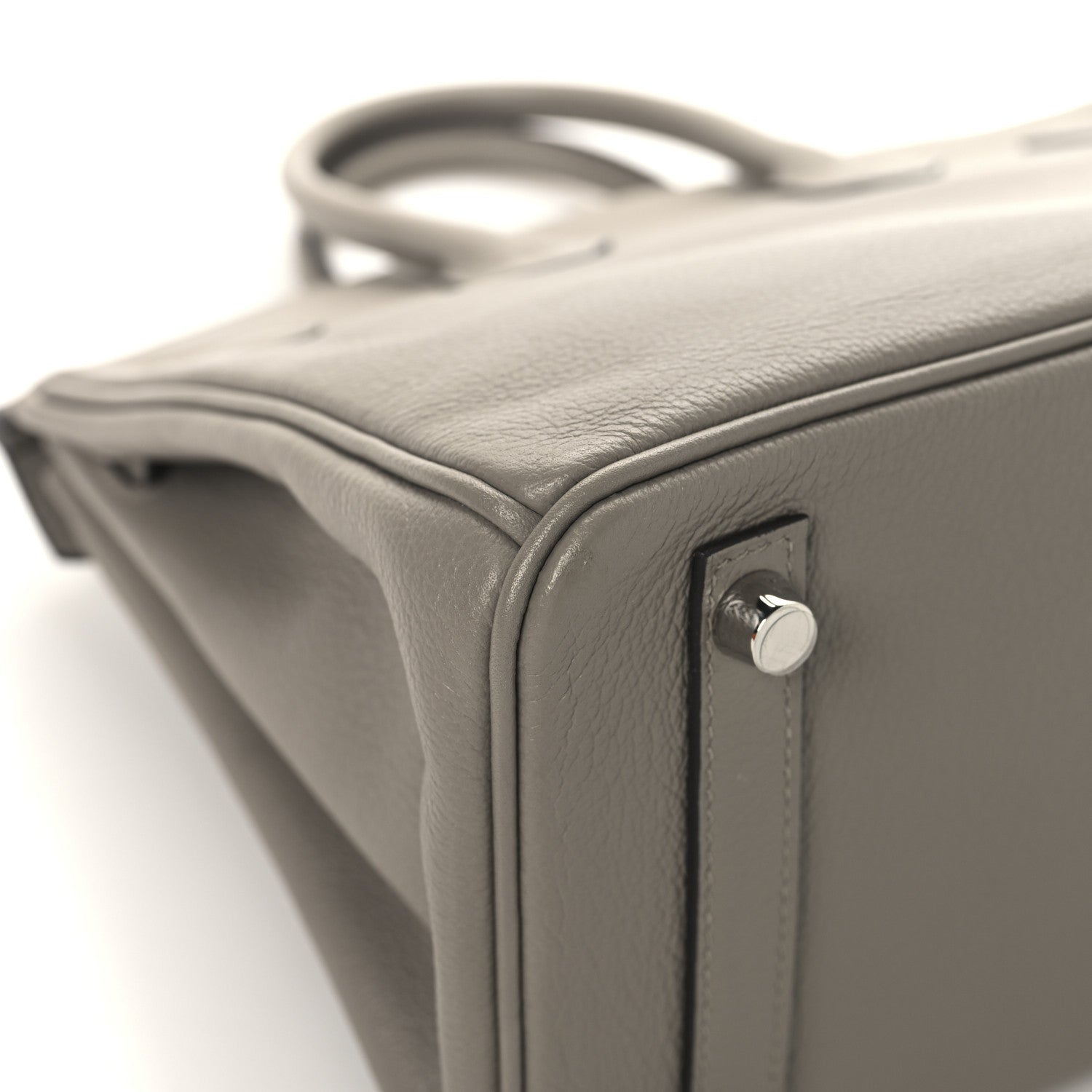 Taurillon Novillo Birkin 25 Gris Asphalte
