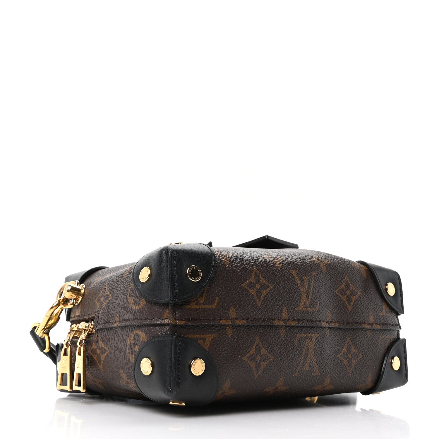 Monogram Petite Malle Souple Black