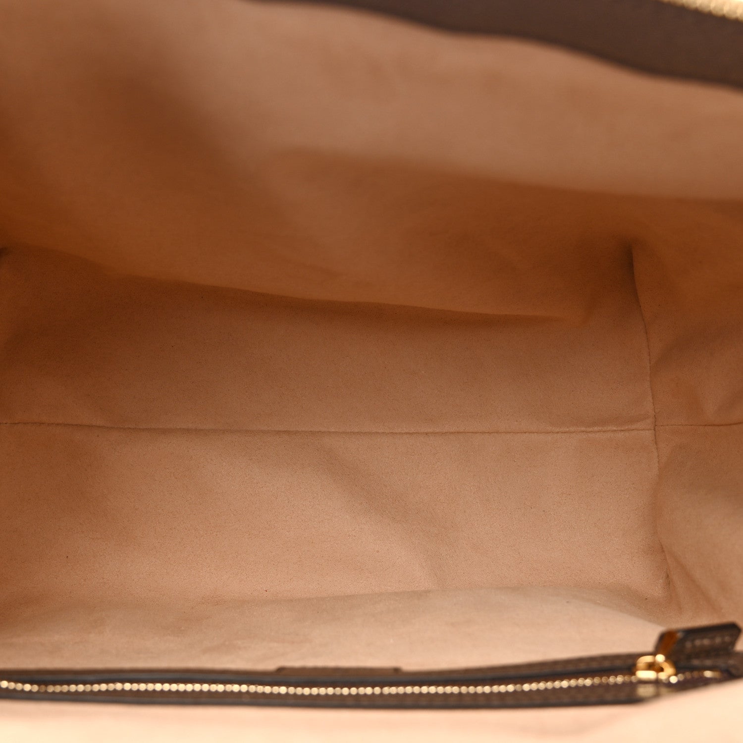 GG Supreme Monogram Web Medium Ophidia Tote Bag Brown