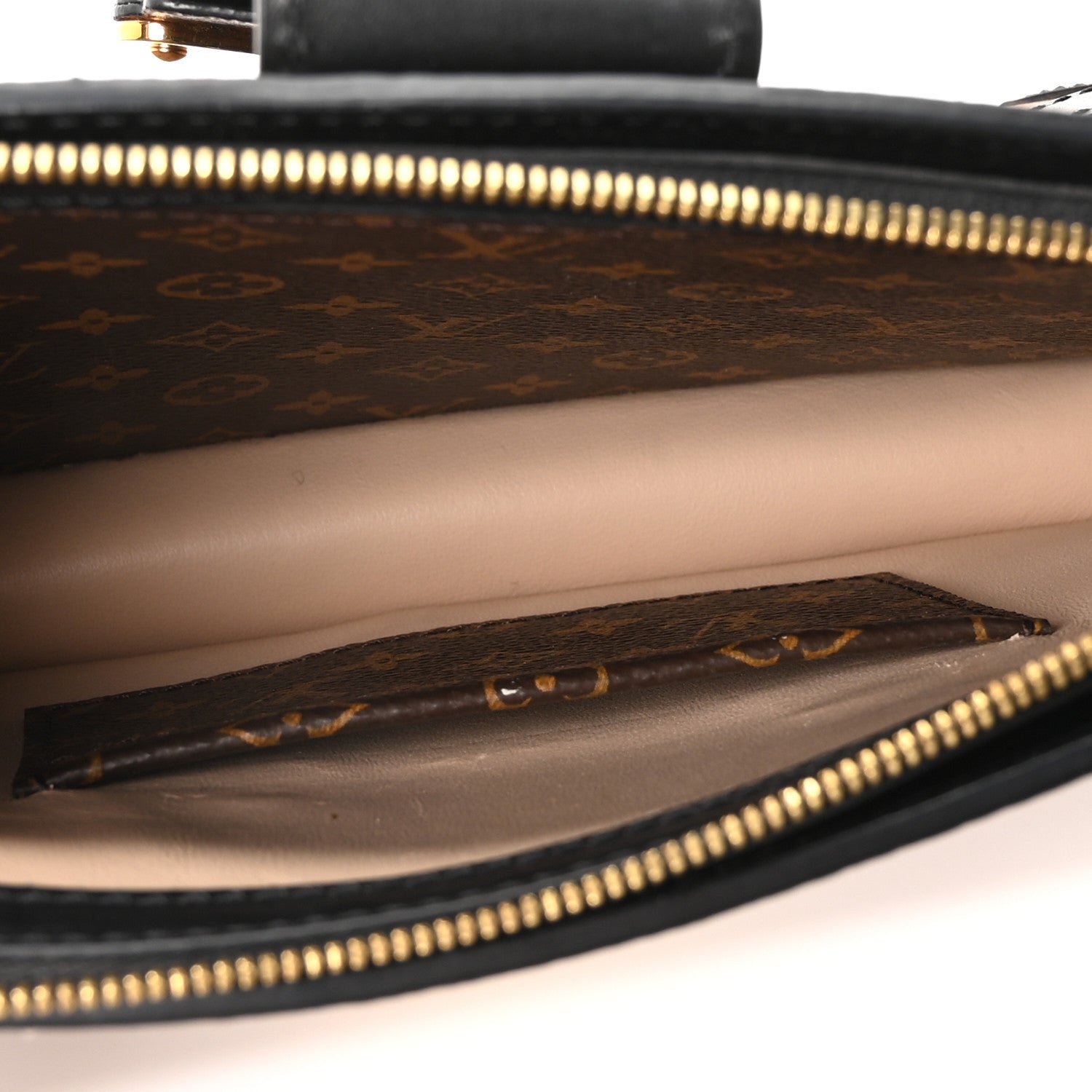 Reverse Monogram Trunk Clutch