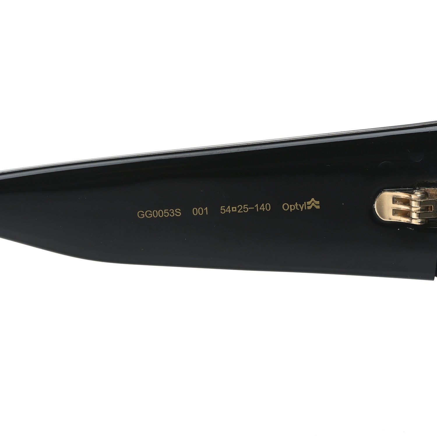 Acetate Square Frame Sunglasses GG0053S Black