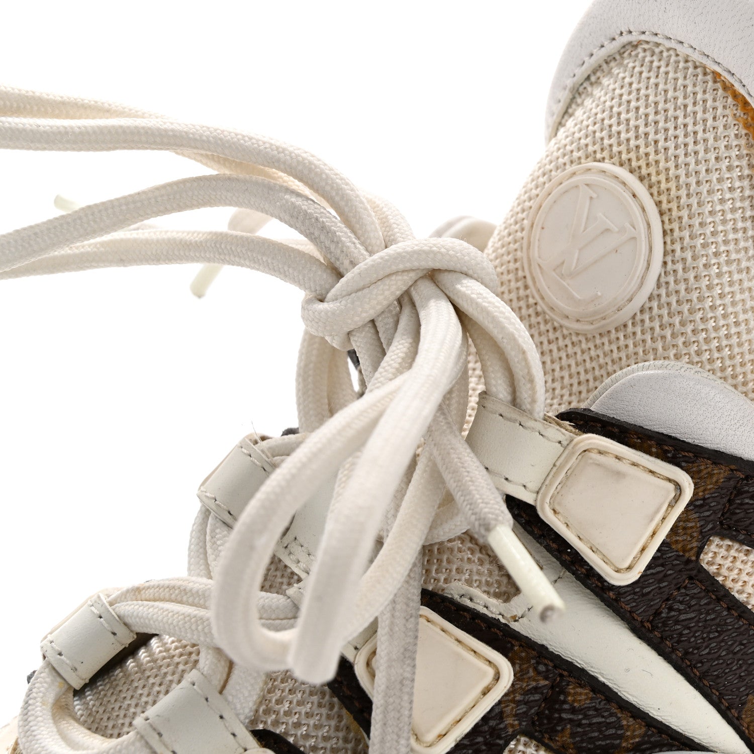 Patent Monogram LV Archlight Sneakers 37 White