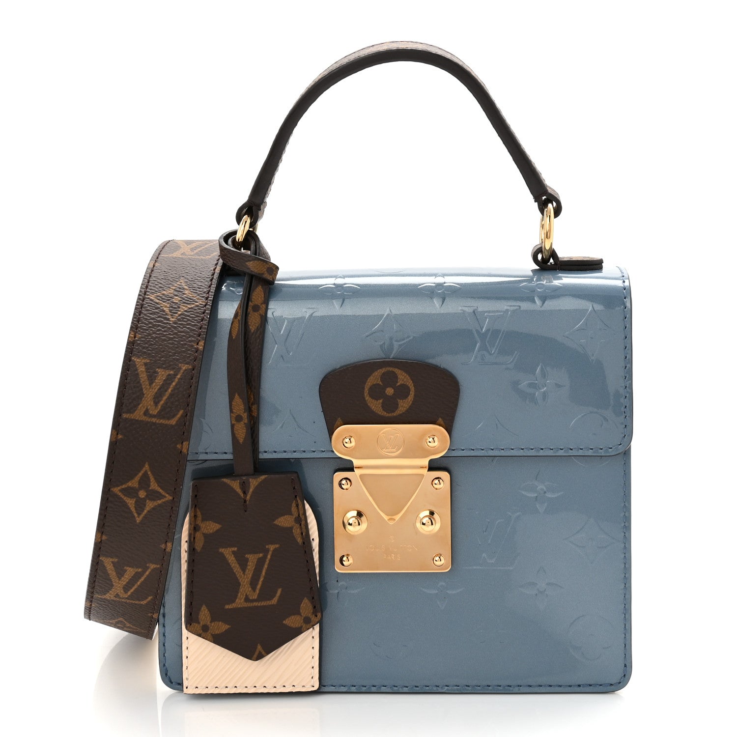Vernis Epi Monogram Spring Street Light Blue