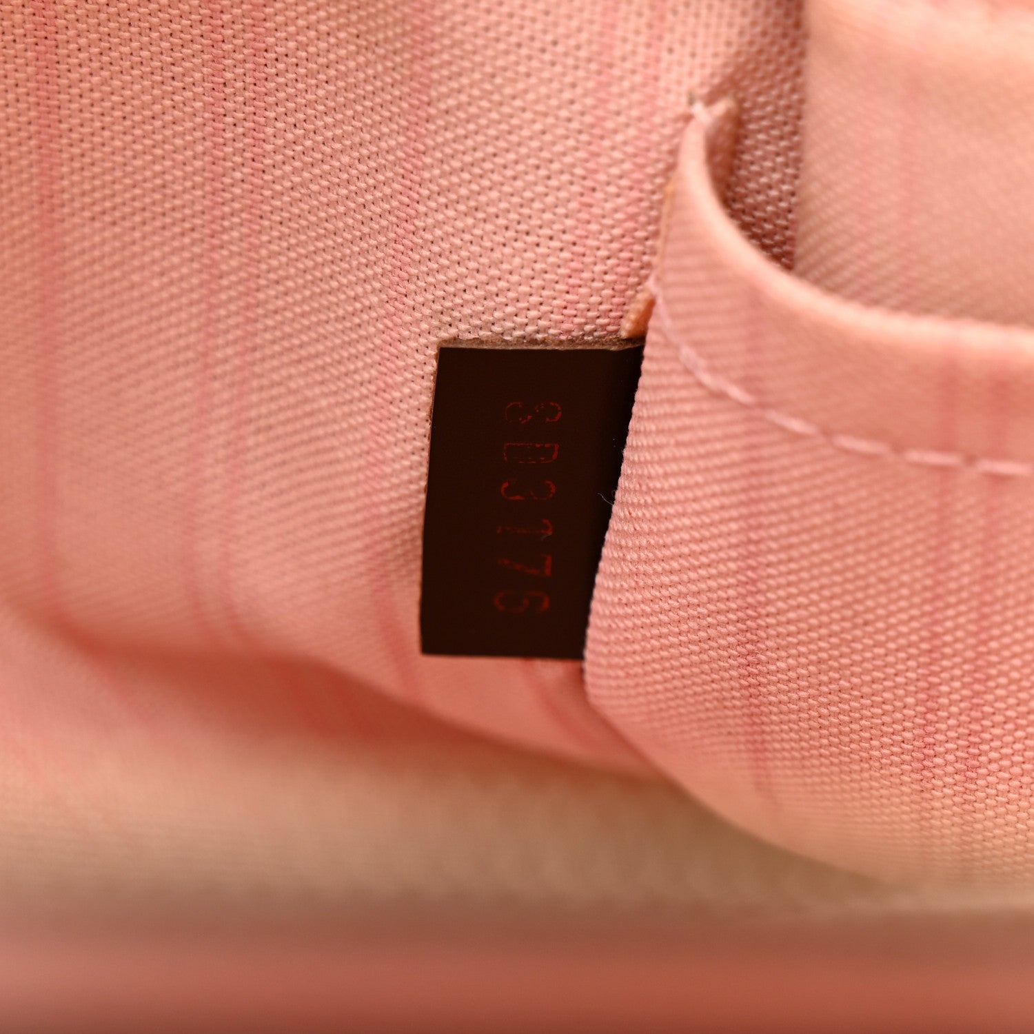 Damier Ebene Neverfull MM GM Pochette Rose Ballerine