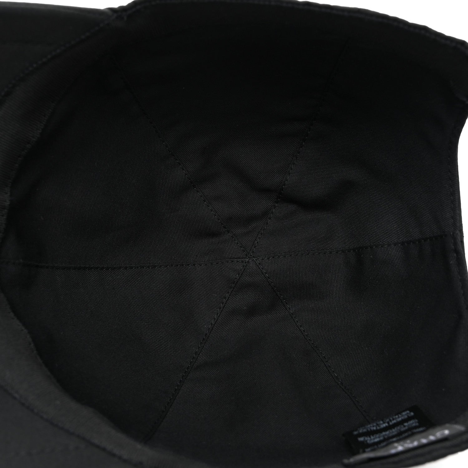 Cotton CC Cap Hat Black