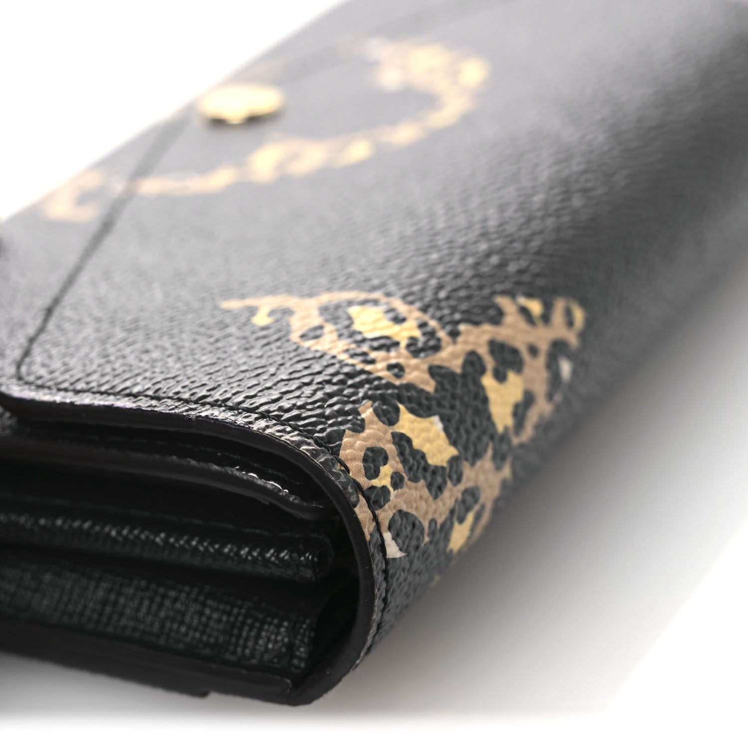 Monogram Giant Jungle Sarah Wallet Black