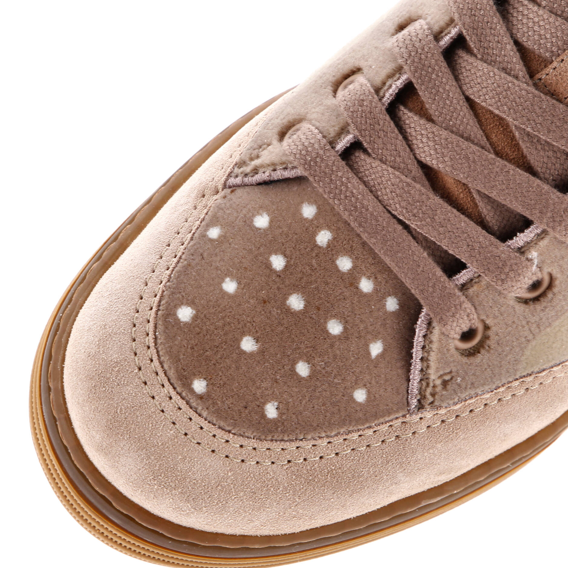 Women's Logo Low-Top Sneakers Suede and Shearling