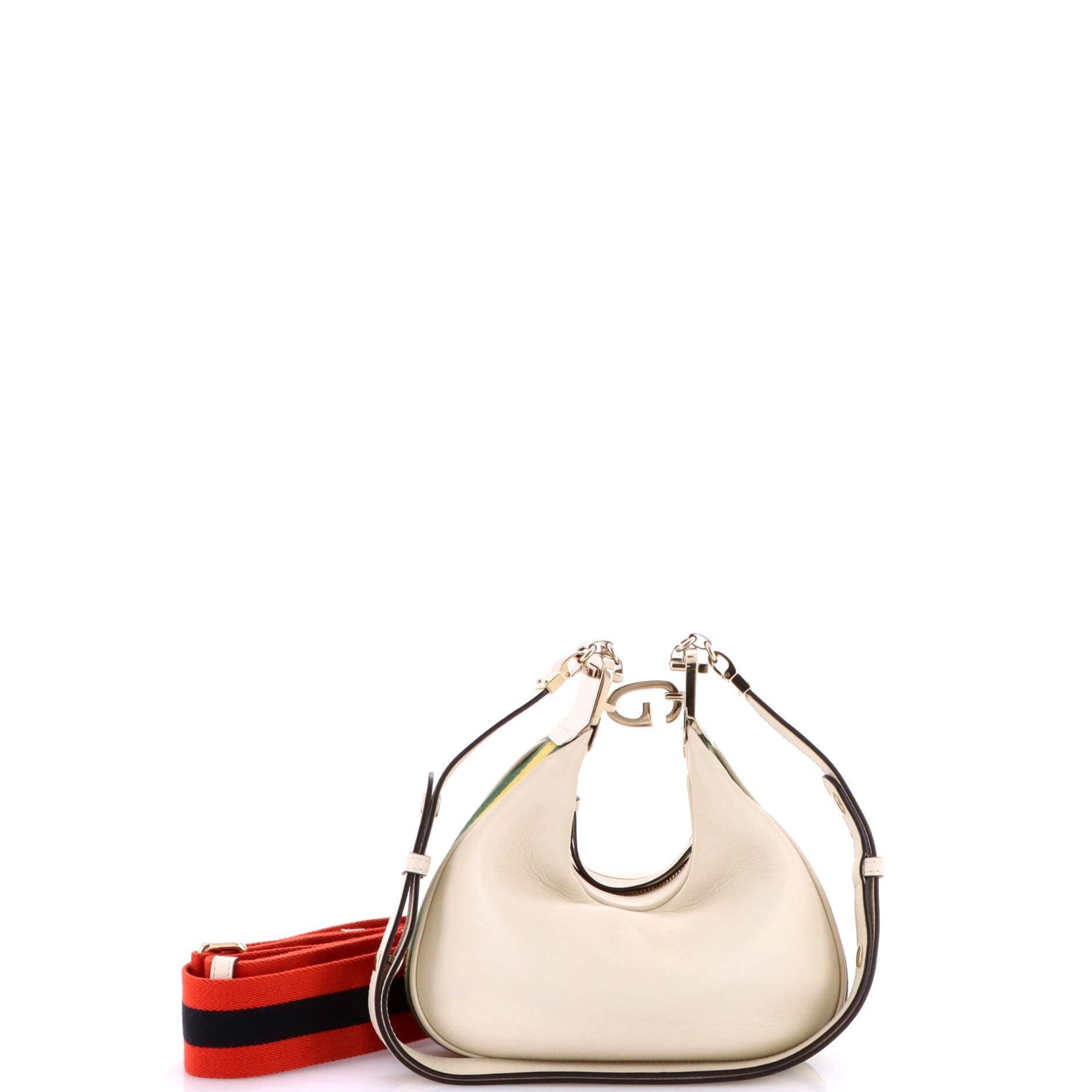 Attache Shoulder Bag Leather Small