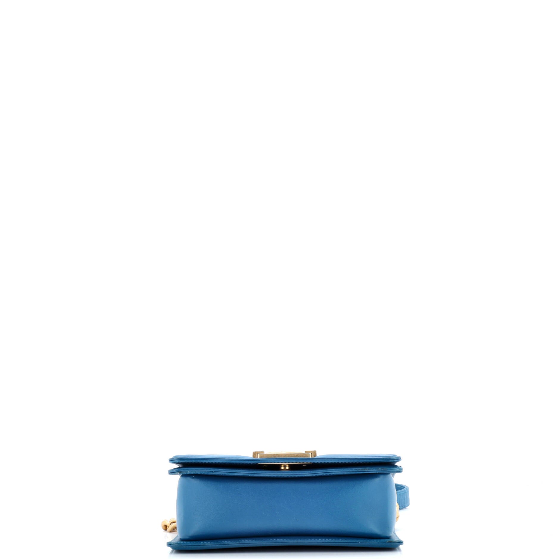 Boy Flap Bag Chevron Lambskin Small