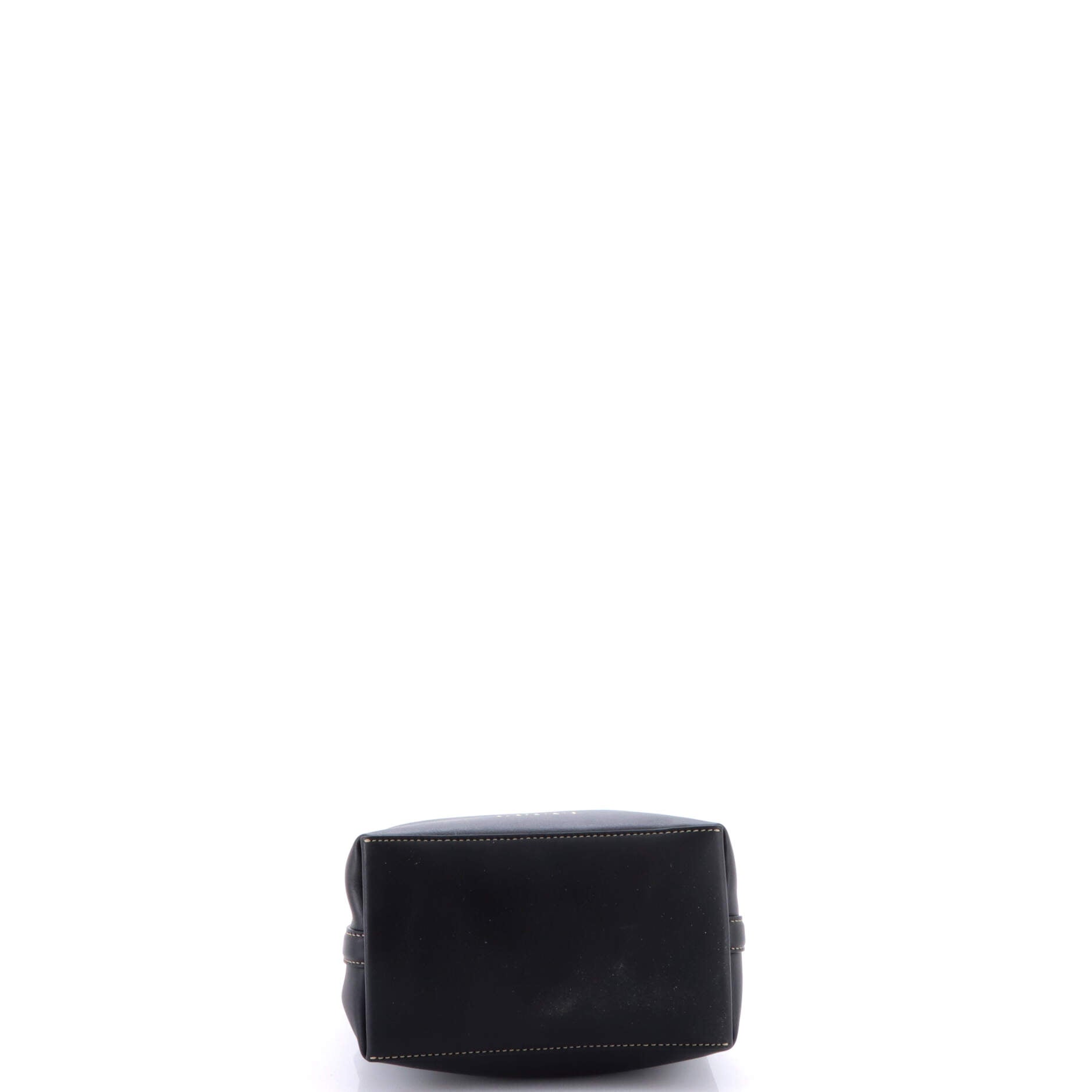 Emblem Bucket Bag Leather Small