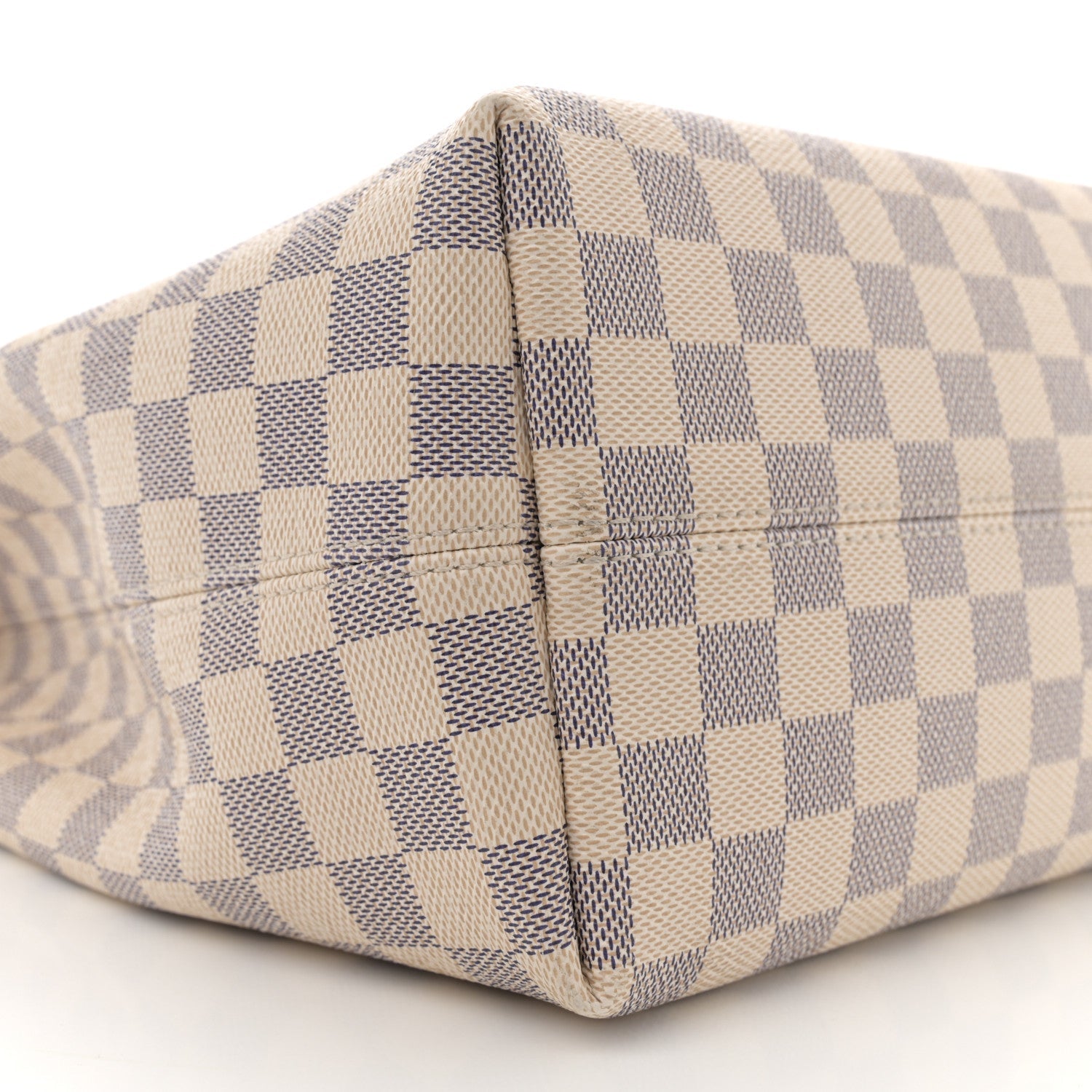 Damier Azur Graceful MM Rose Ballerine