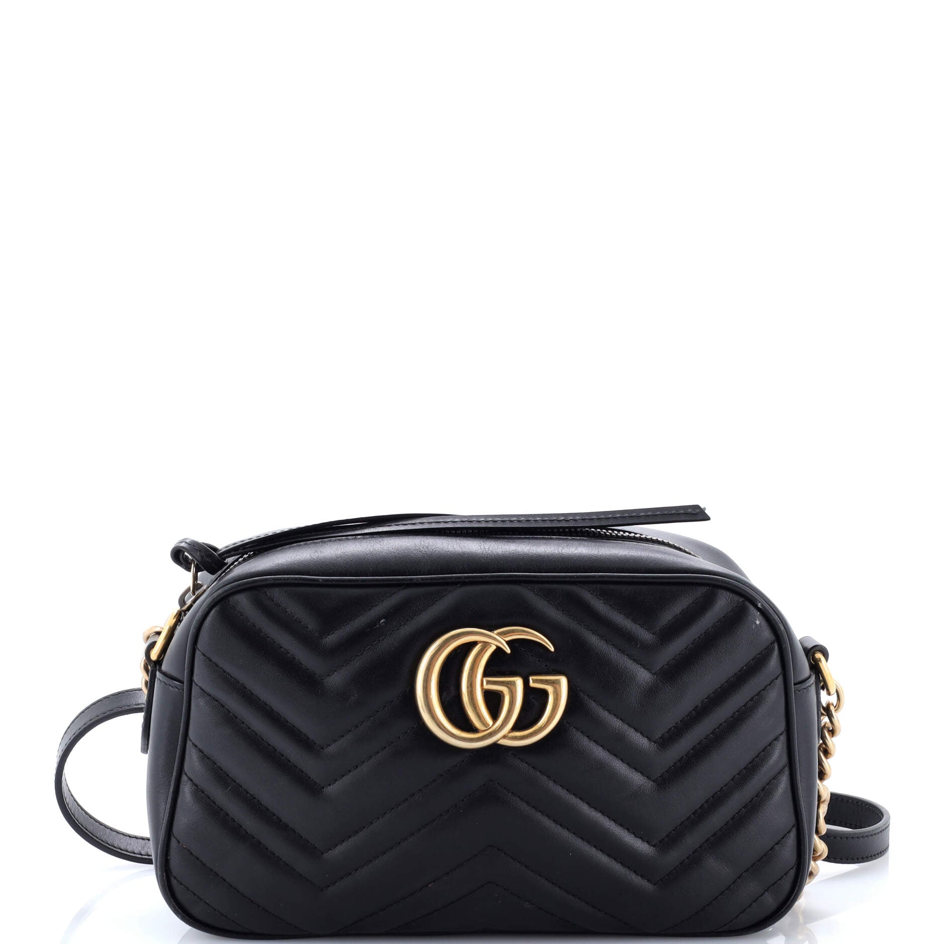GG Marmont Shoulder Bag Matelasse Leather Small