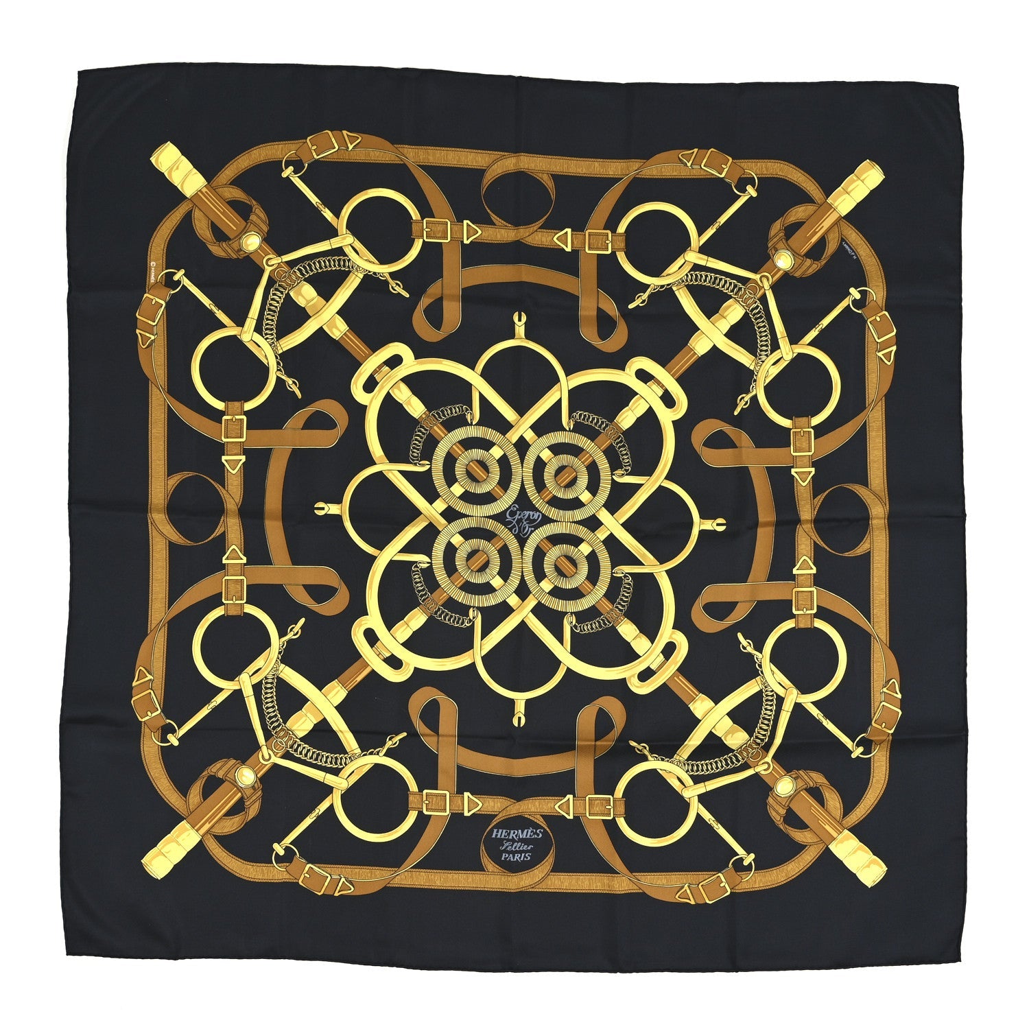 Silk Eperon D'Or Scarf 90