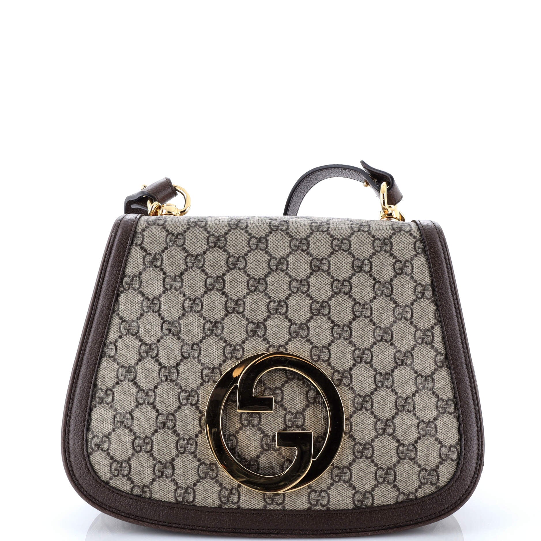 Blondie NM Top Handle Bag GG Coated Canvas Medium