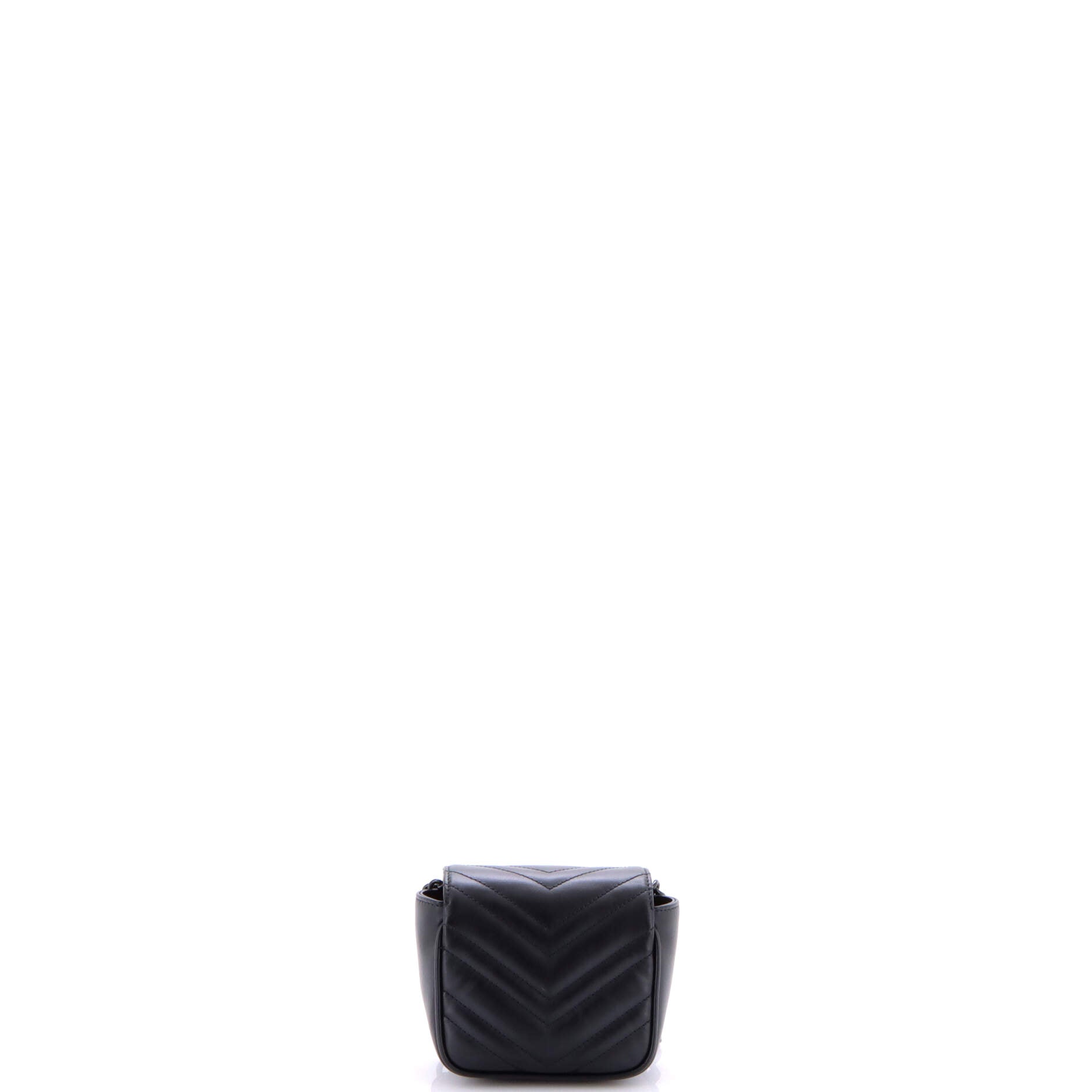 GG Marmont Flap Belt Bag Matelasse Leather Mini
