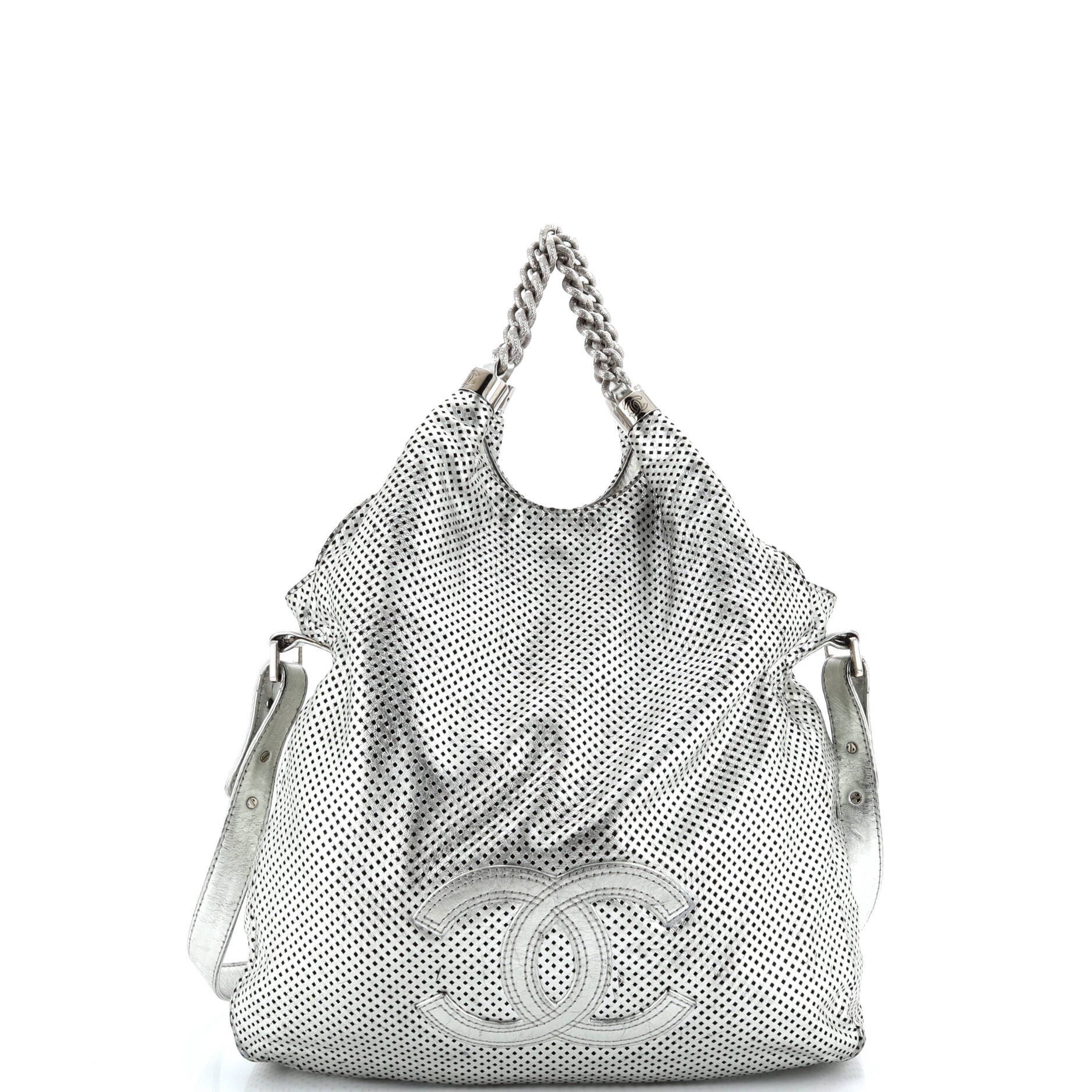 Rodeo Drive Hobo Perforated Leather Medium