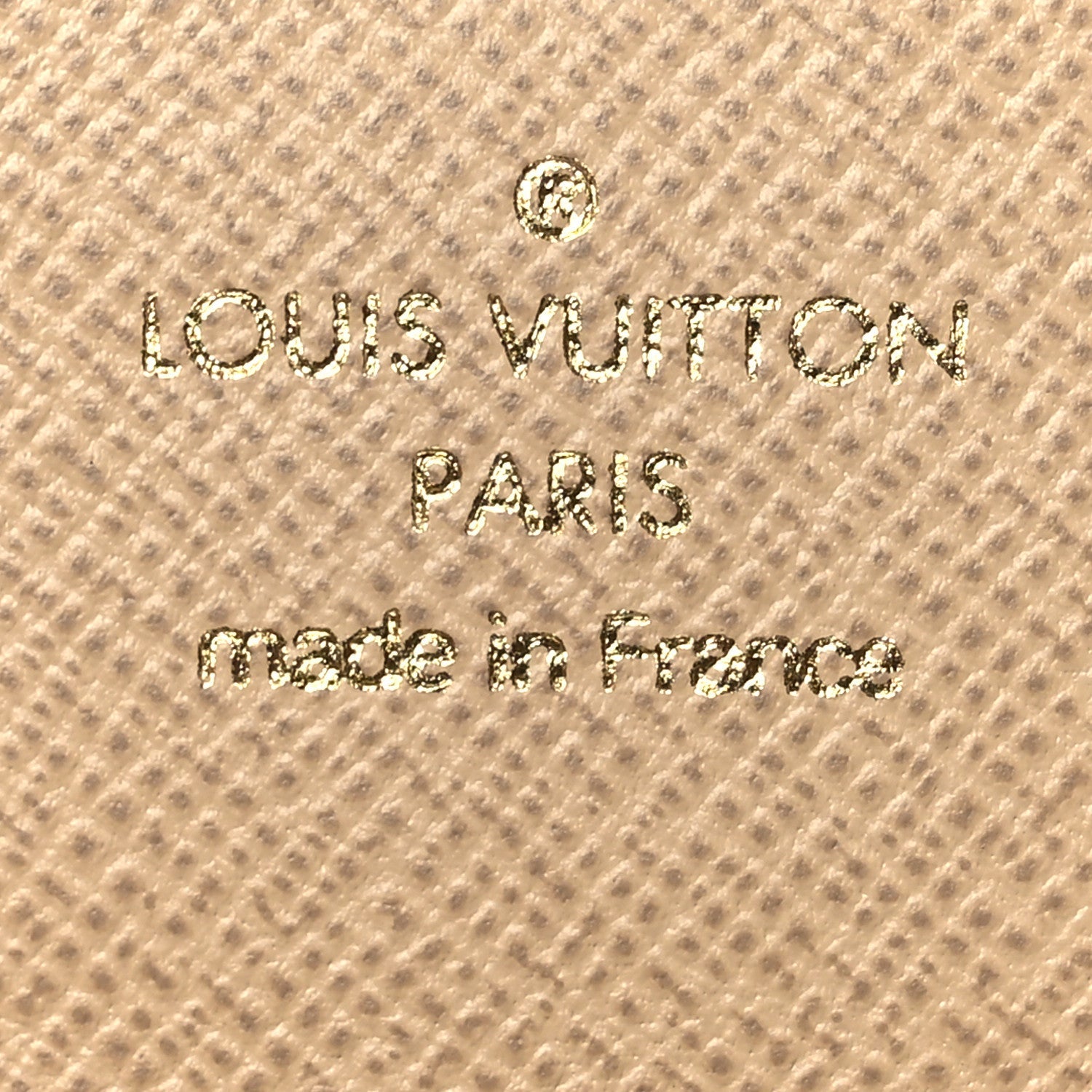 Monogram Dentelle Elise Wallet Gold