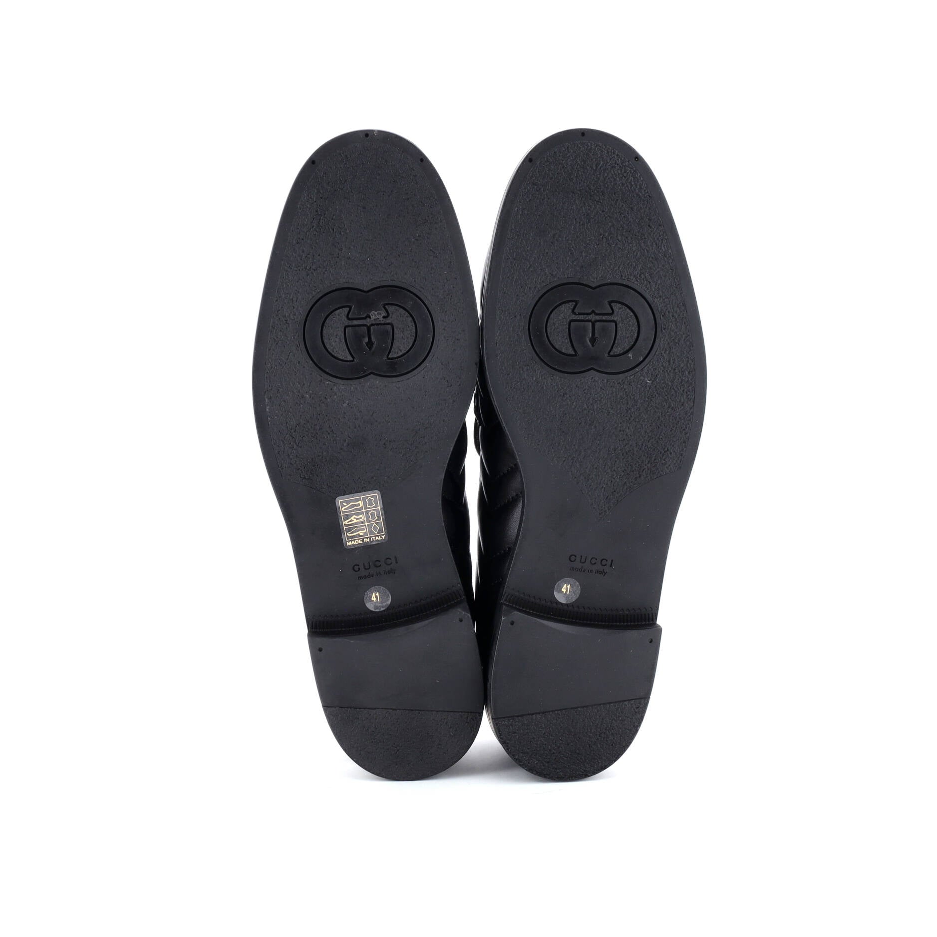 Women's GG Marmont Loafers Matelasse Leather