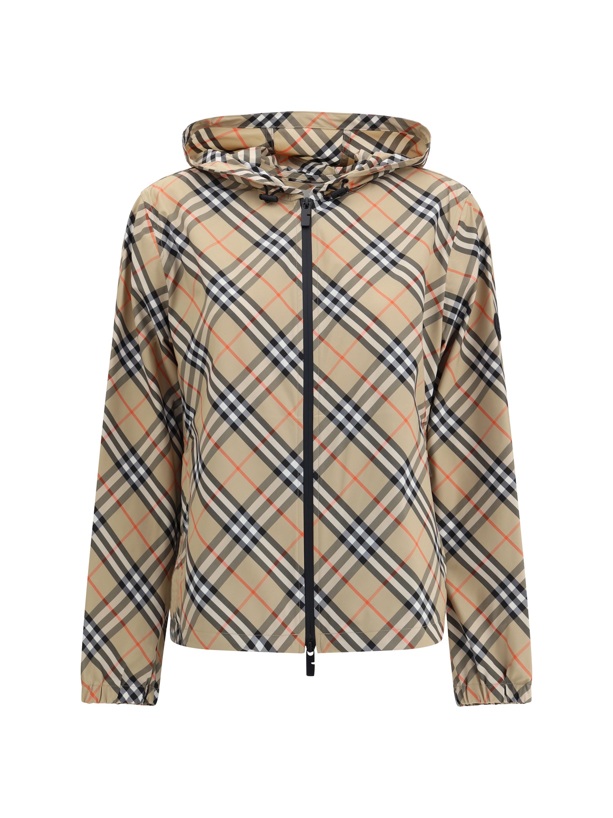 archivio check waterproof jacket