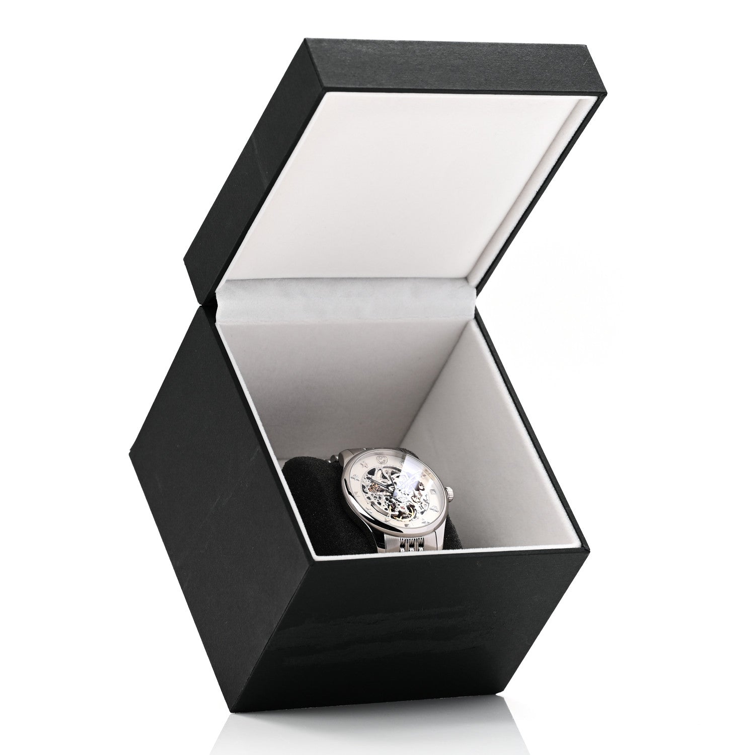 Stainless Steel 40mm G-Timeless Skeleton Charm Automatic Watch