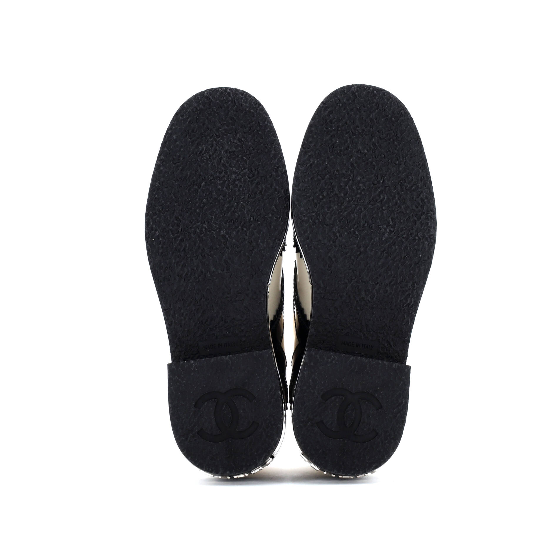 Women's CC Chain Around Oxfords Patent and Leather