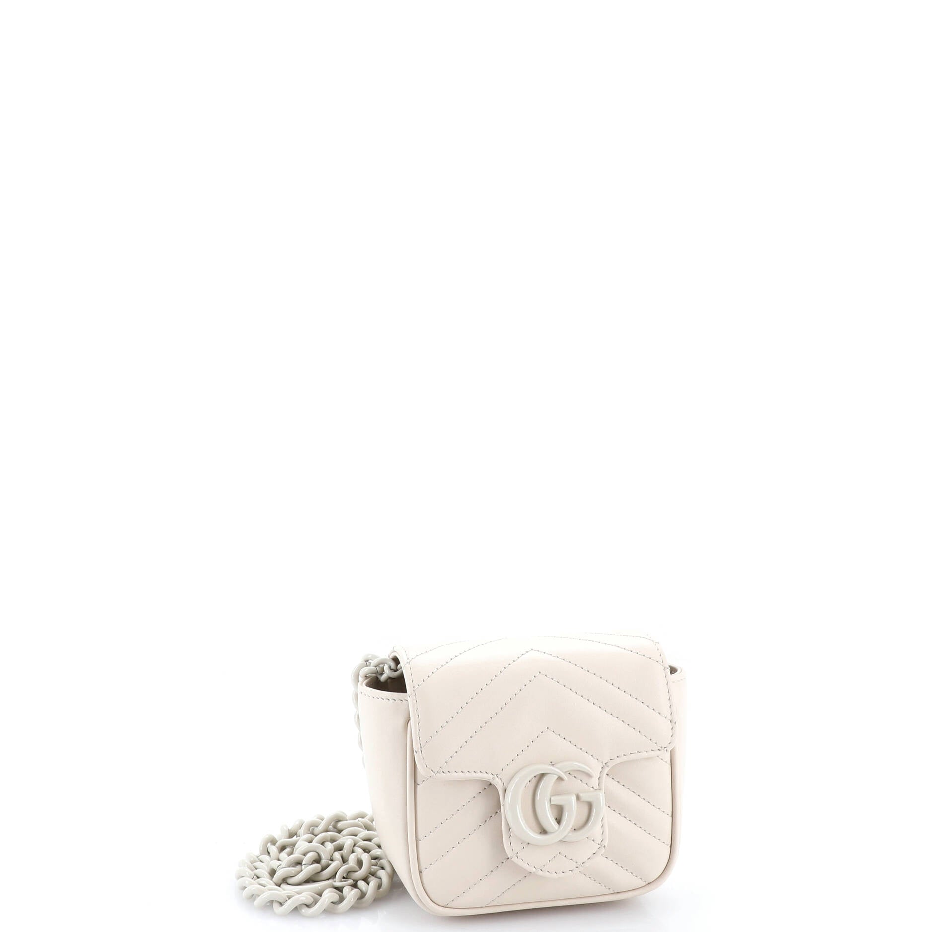 GG Marmont Flap Belt Bag Matelasse Leather Mini