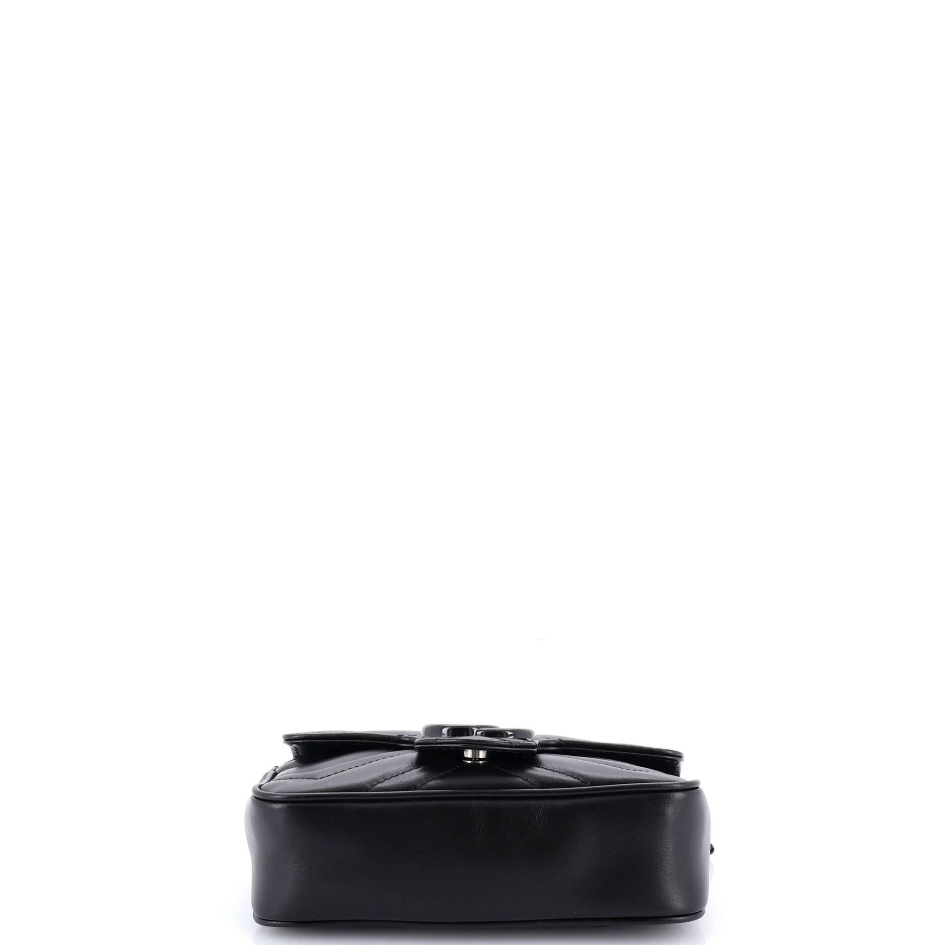 GG Marmont Flap Belt Bag Matelasse Leather